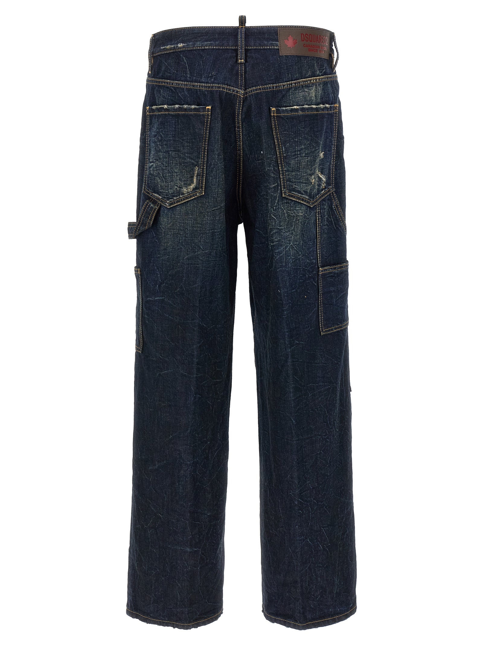 Dsquared² Blue Cotton Jeans Denim | Artisanal Luxury Fashion