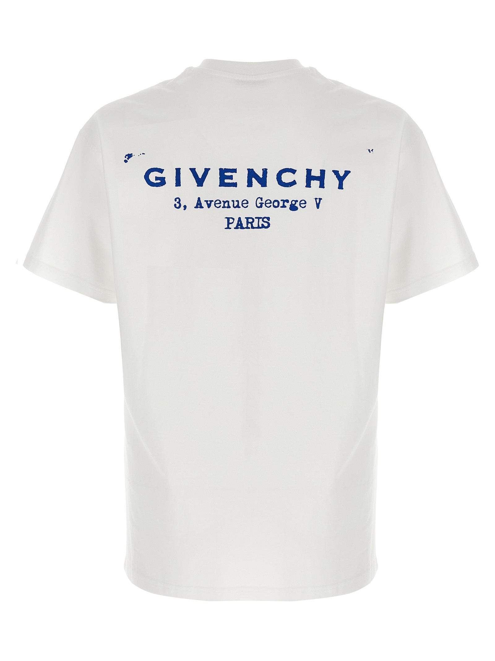 Givenchy White Cotton T-Shirt - Designer Luxury Statement Piece