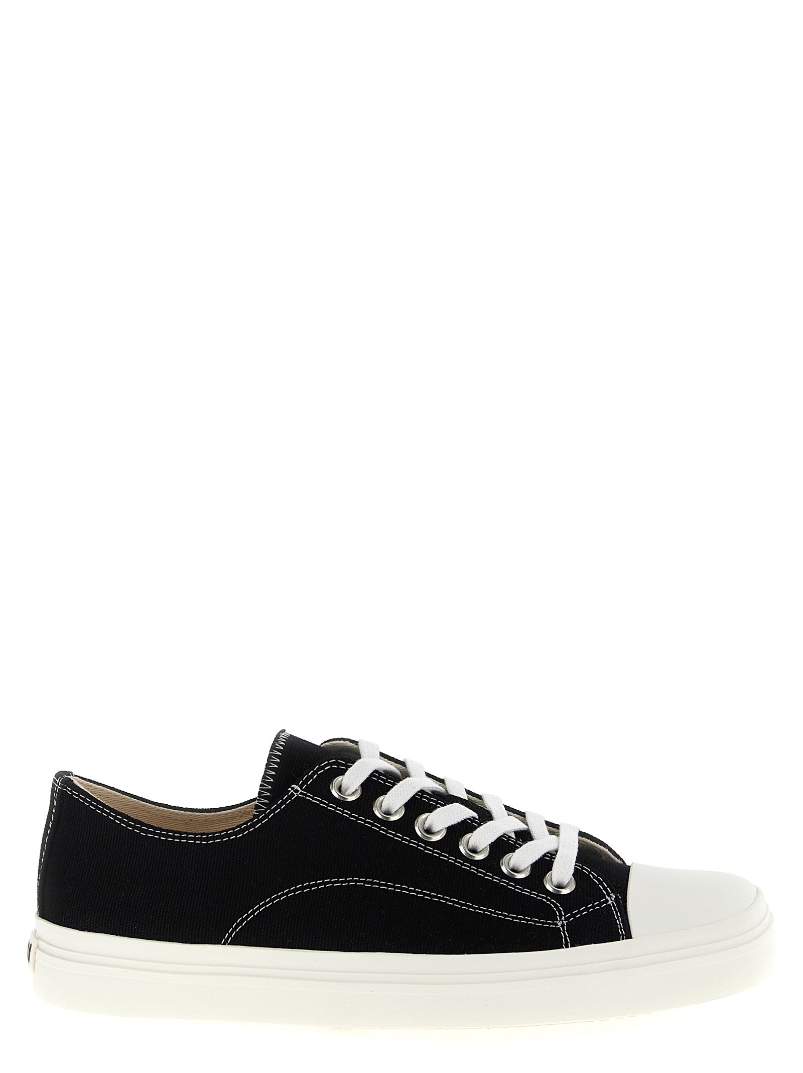 Elevate your style with Moschino Bicolor Cotton Sneakers, where exquisite craftsmanship meets bold design, perfect for the discerning trendsetter.