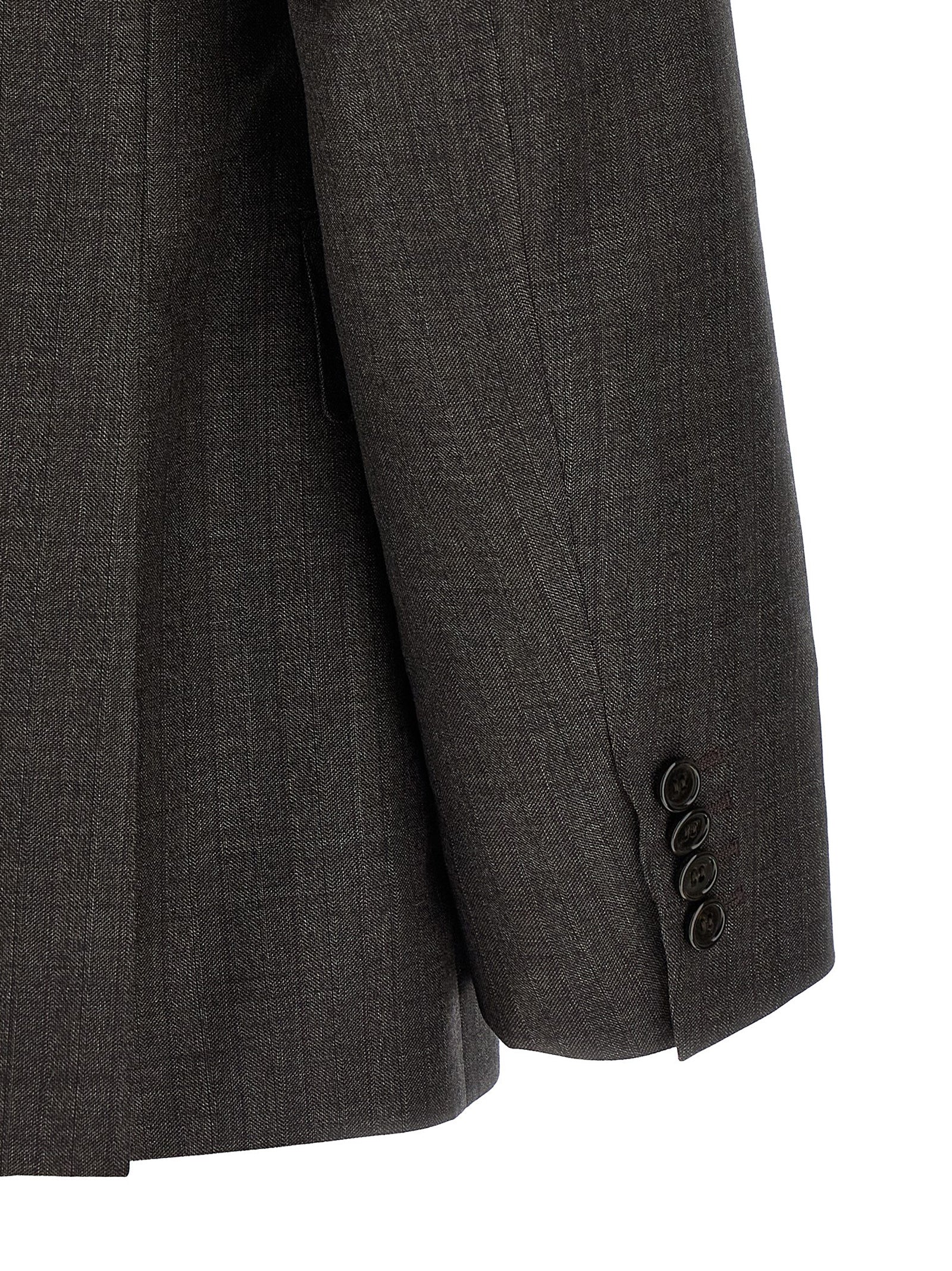 Brioni Brown Wool Blazer