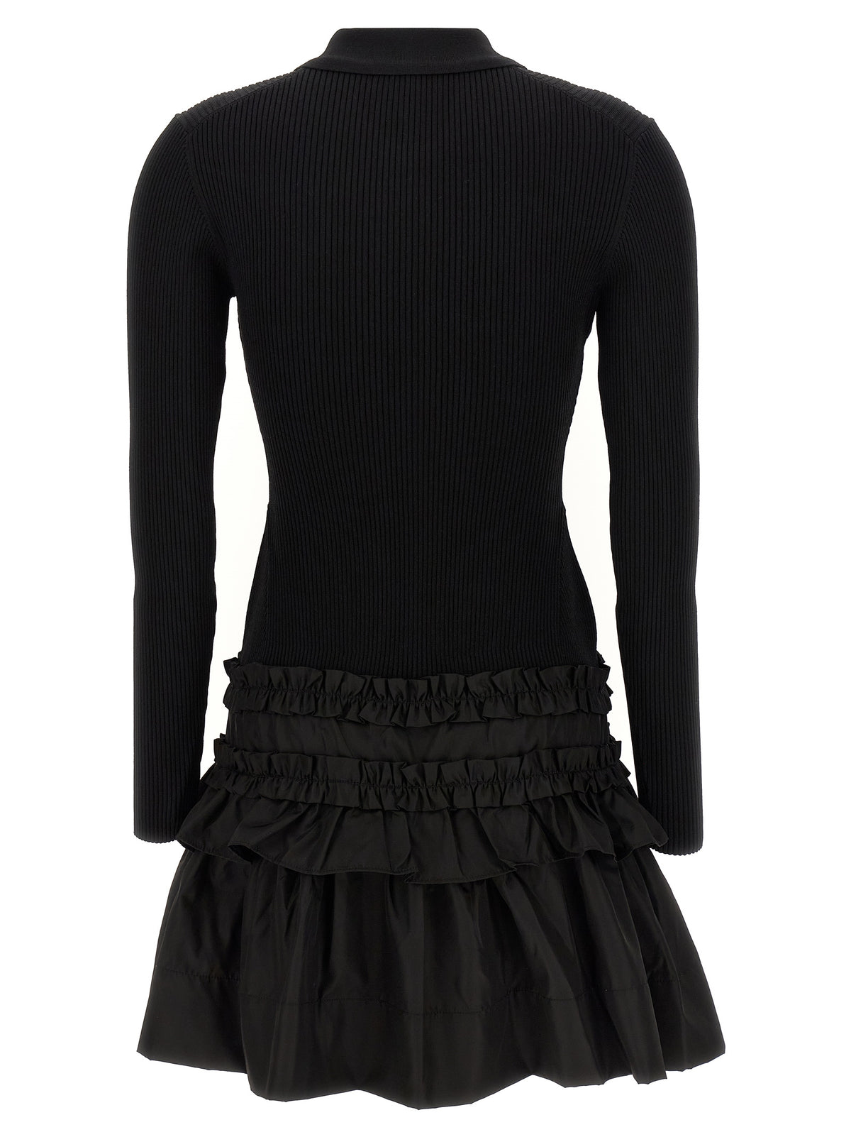 Ganni Melange Rib Knit Mini Dress - Elevate Your Elegance