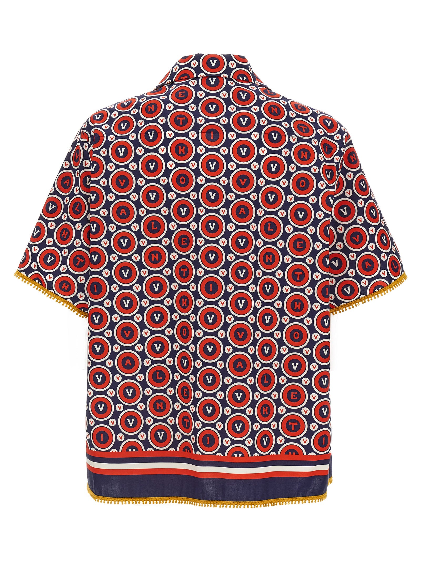 Valentino Garavani Multicolor Cotton Blouse - Designer Couture