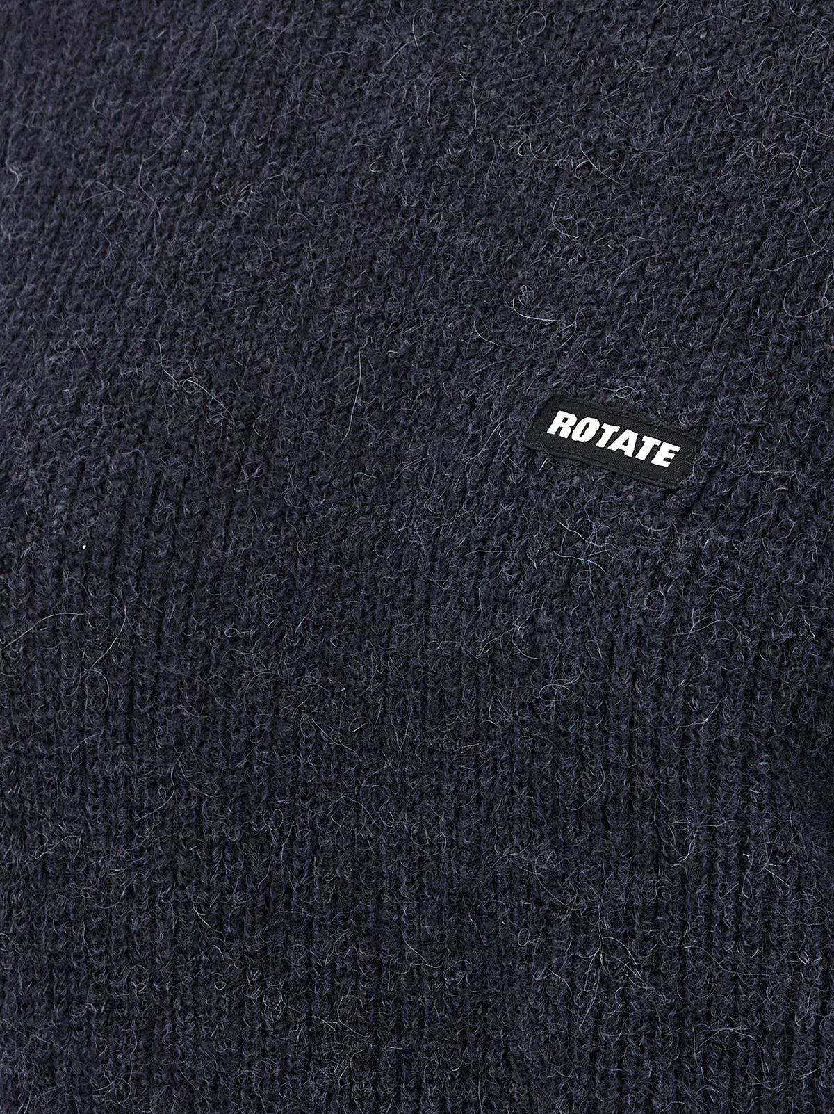 ROTATE BIRGER CHRISTENSEN Blue Wool Cardigan - Luxurious Elegance