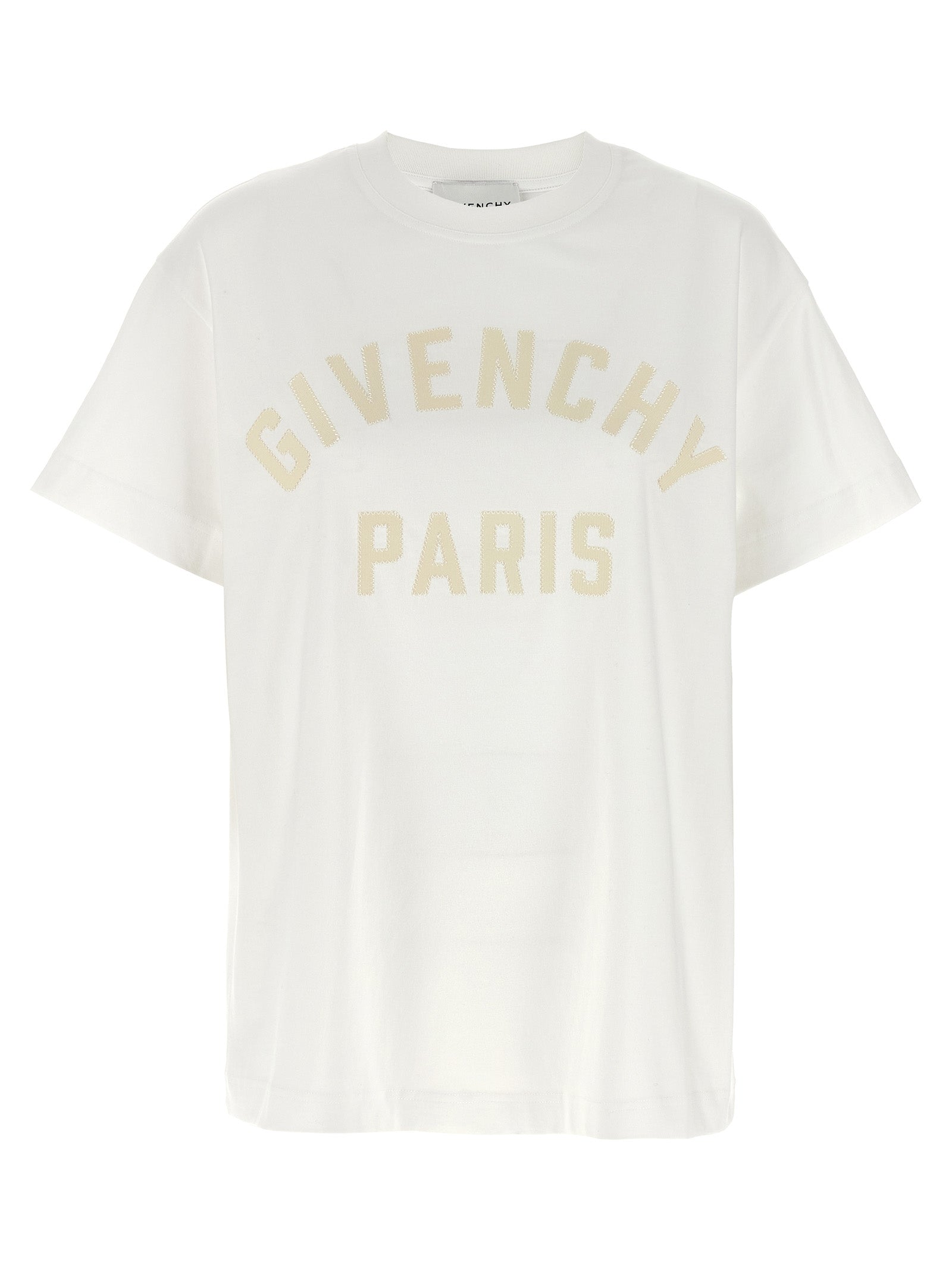 Givenchy White Cotton T-Shirt | Designer Luxury Couture
