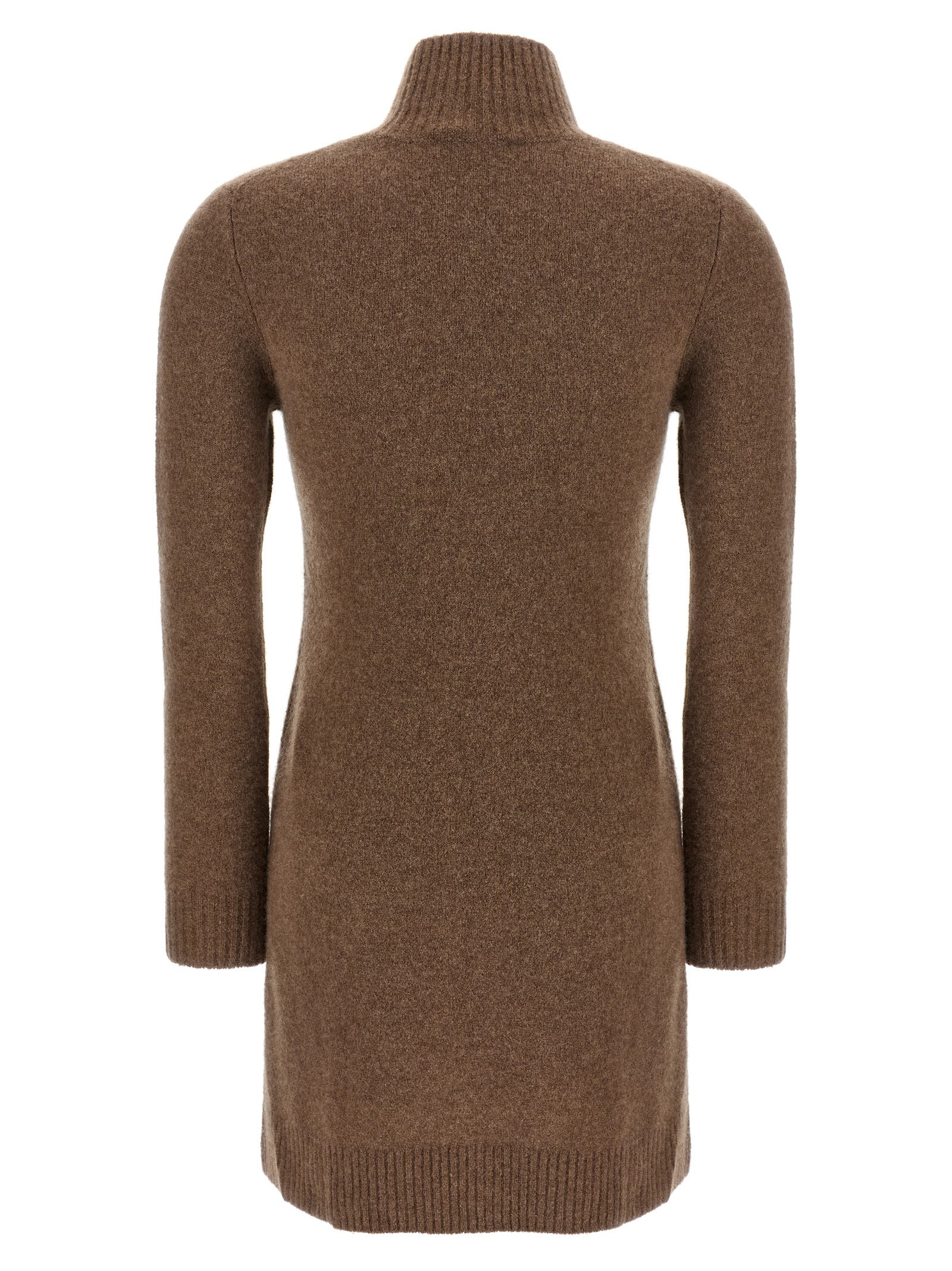 Experience the epitome of luxury with the Max Mara Edison mini dress, crafted from sumptuous cashmere, embodying timeless elegance for the discerning individual.