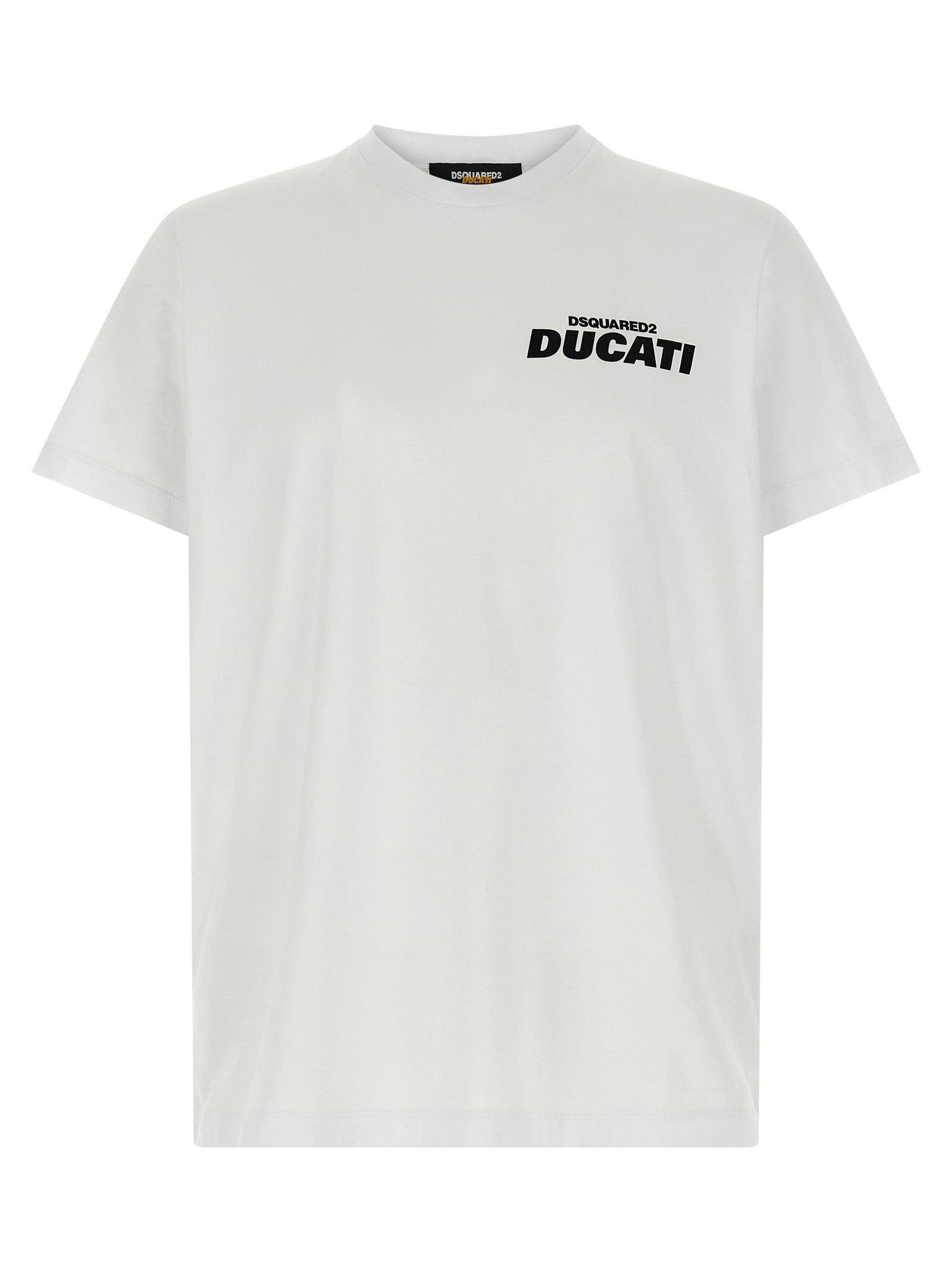 Dsquared² Bicolor Cotton T-Shirt | Artisanal Luxury Fashion