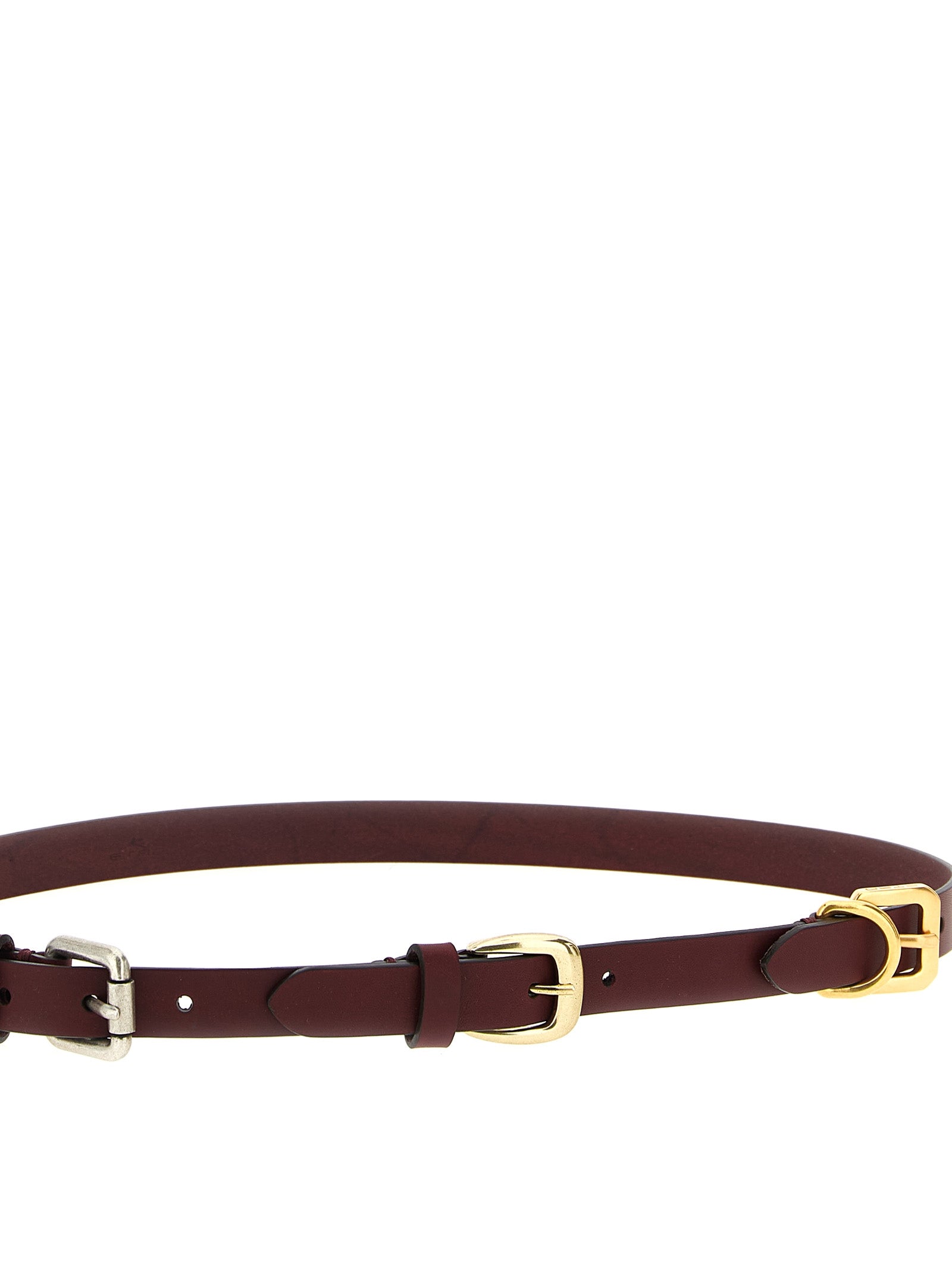 Discover the Etro Bordeaux Calfskin Belt, a luxurious accessory crafted from 100% Italian calfskin, embodying timeless elegance and artisanal mastery for the discerning individual.