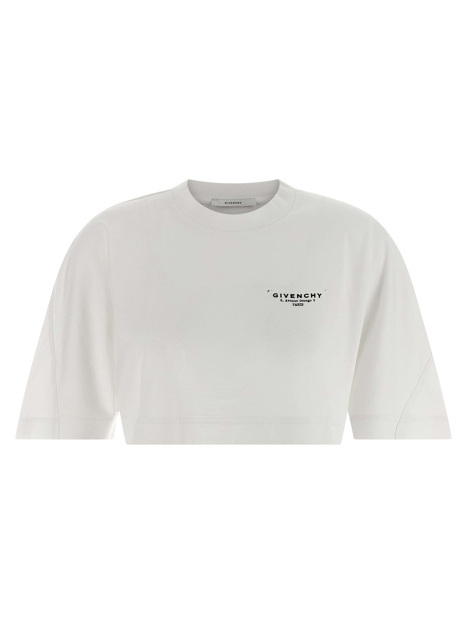 Givenchy White Cotton T-Shirt - Designer Luxury Essential