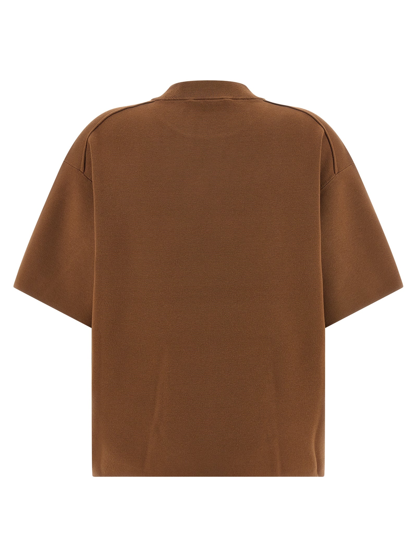 Elevate your wardrobe with the Max Mara Brown Viscose Cardigan, a masterpiece of luxurious comfort and timeless style, perfect for sophisticated elegance.
