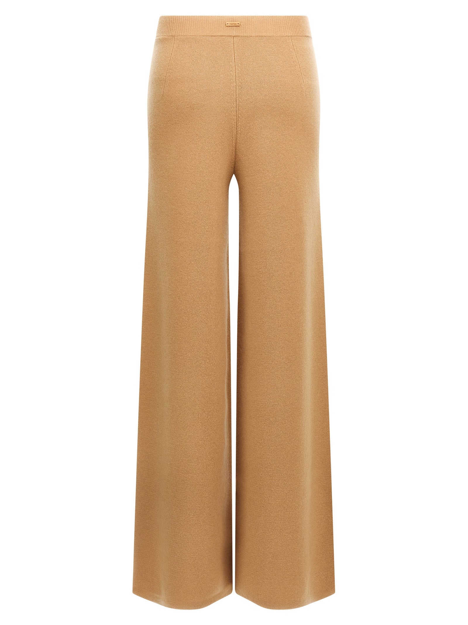 Indulge in the Max Mara Brown Wool Casual Pants, a luxurious blend of wool and cashmere, expertly crafted for effortless elegance and timeless sophistication.