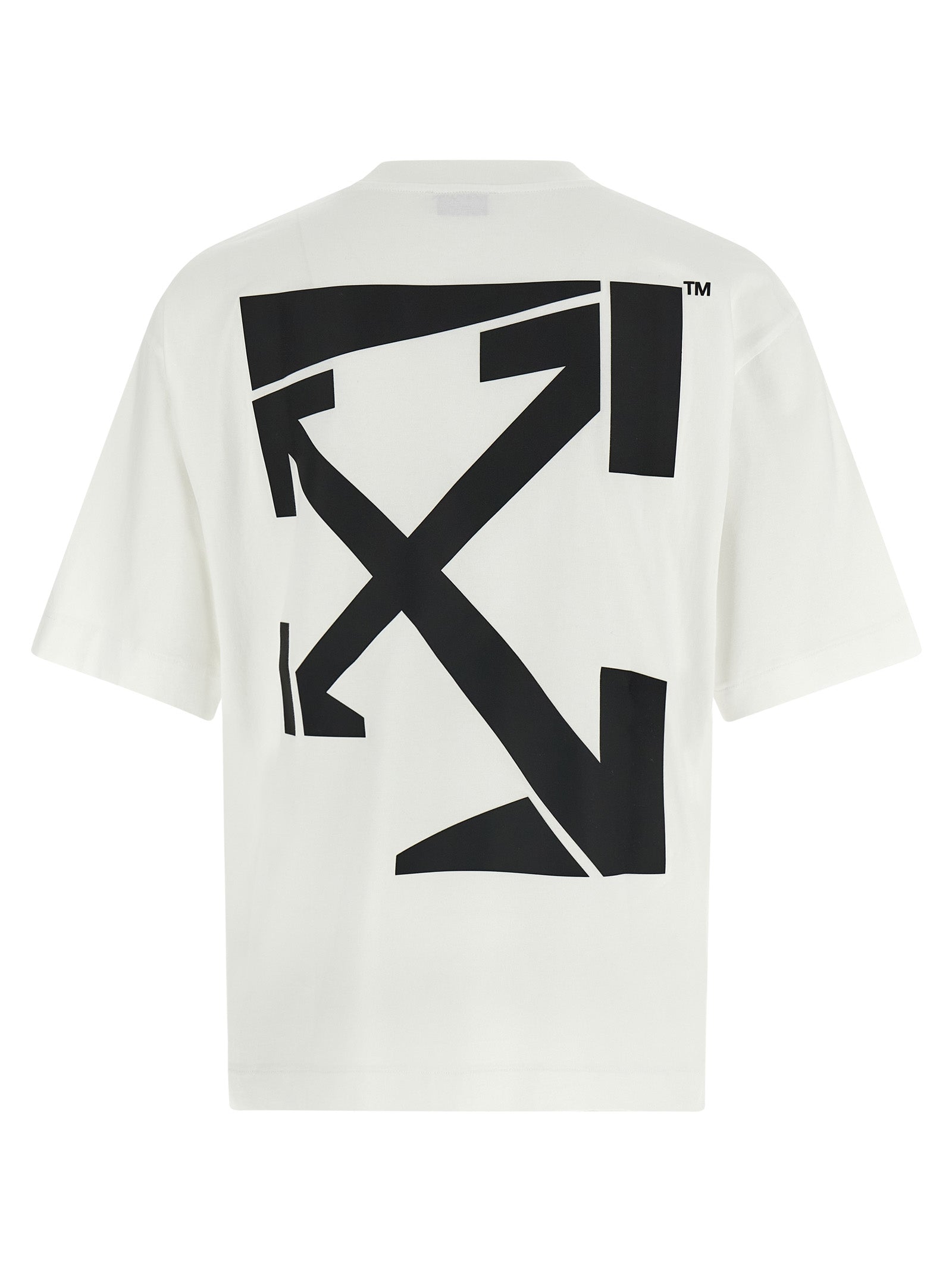 Discover the Off-White Bicolor Cotton Sportswear t-shirt, a luxurious blend of bold design and premium comfort, perfect for the discerning trendsetter.