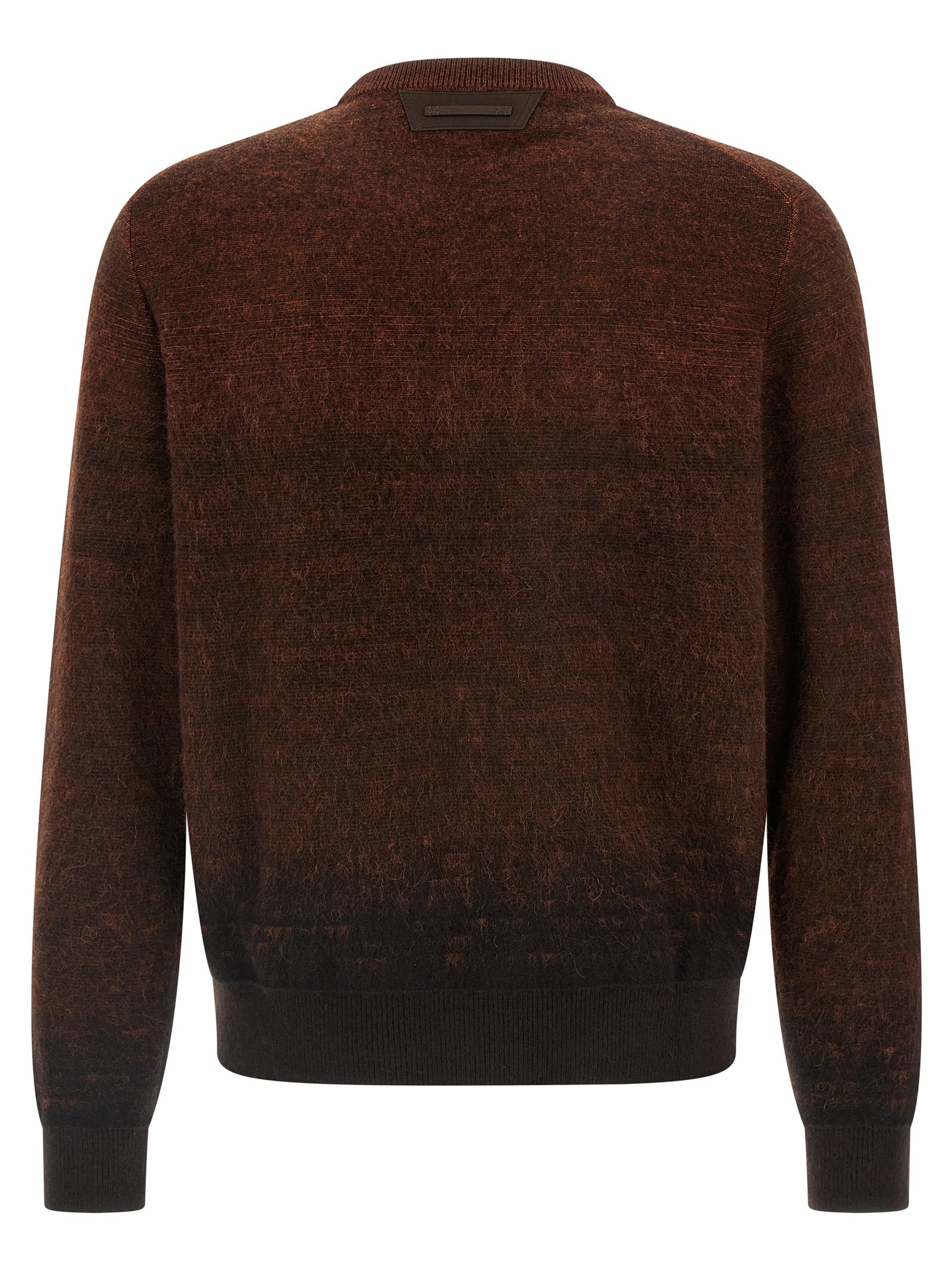 Berluti Brown Cashmere Cardigan - Artisanal Luxury Elegance