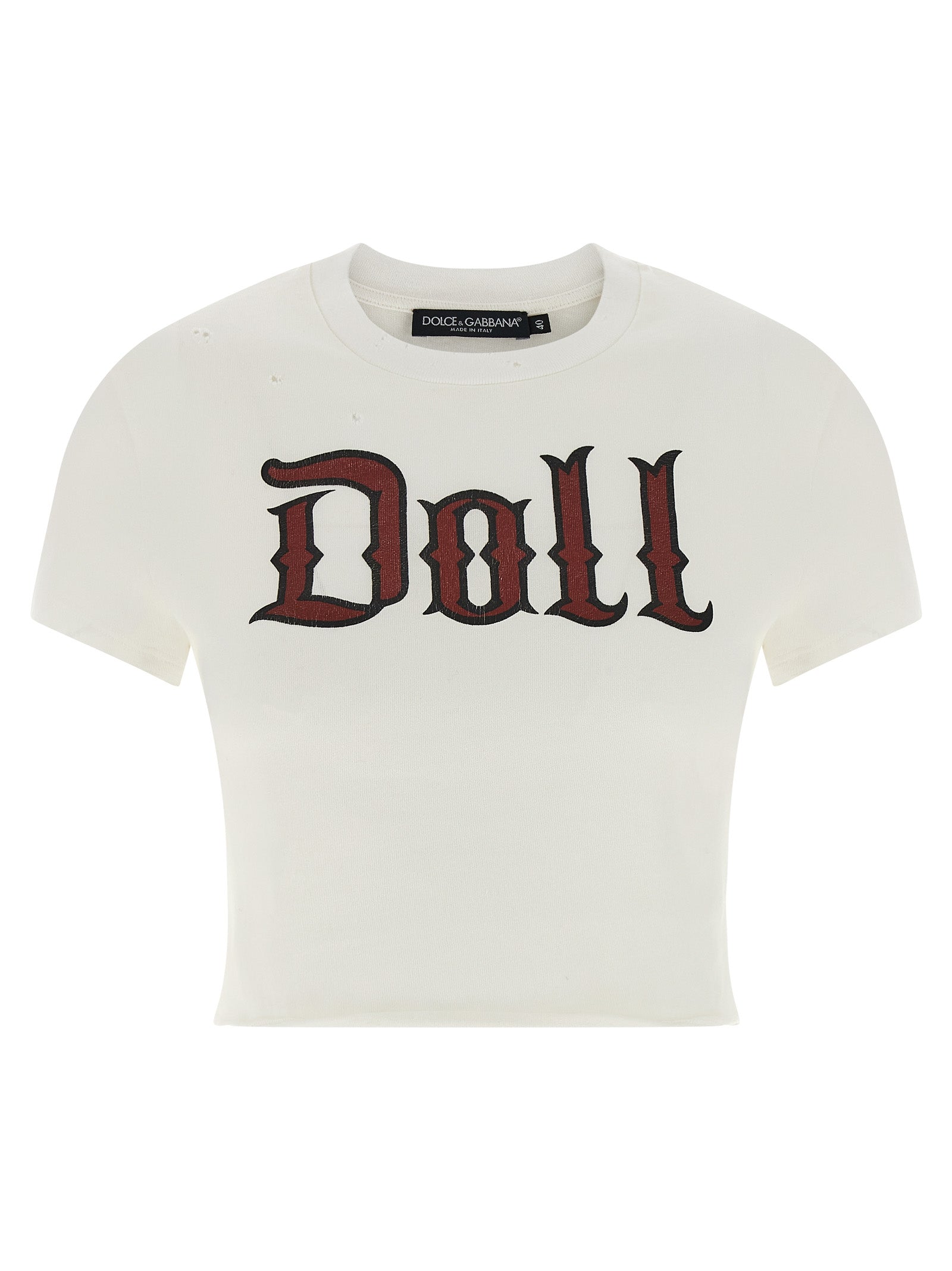 Elevate your style with the Dolce & Gabbana White Cotton T-Shirt, a luxurious statement piece that embodies Italian craftsmanship and timeless allure.