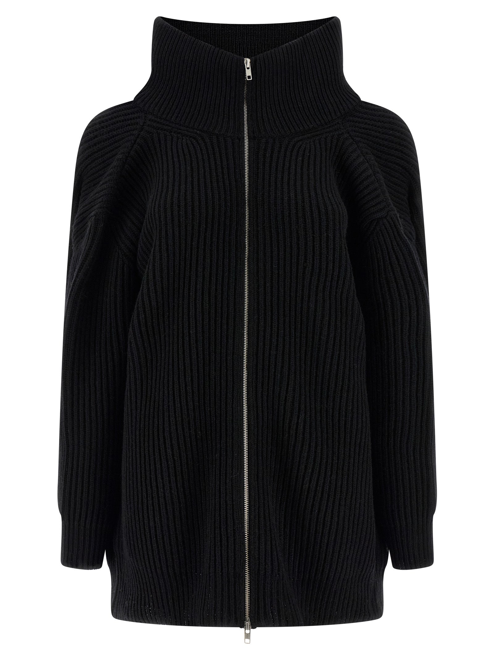 Elevate your wardrobe with the MM6 Maison Margiela Black Wool Short Dress, a masterpiece of luxurious craftsmanship and sophisticated design, perfect for any occasion.