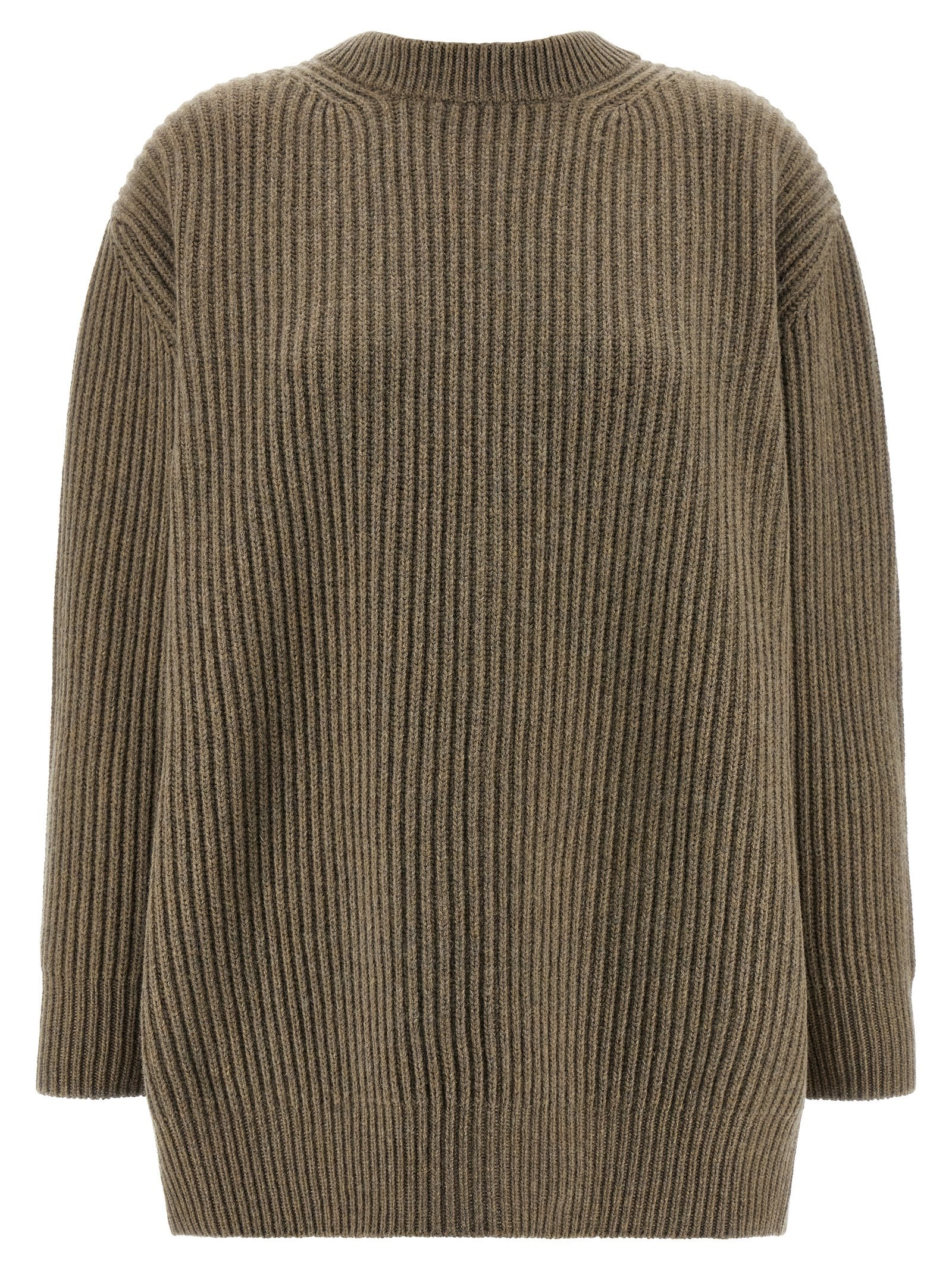 Discover the MM6 Maison Margiela Beige Virgin Wool Short Dress, a masterpiece of artisanal elegance, blending luxurious comfort with avant-garde design for the discerning individual.