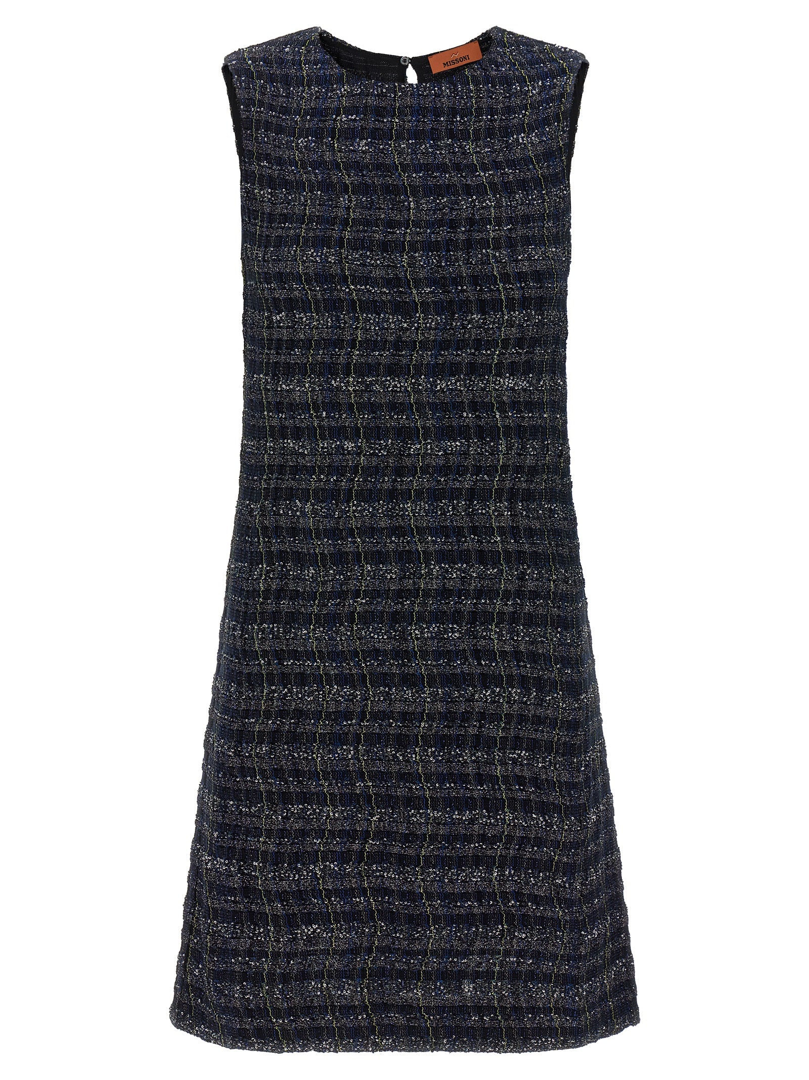 Experience the exquisite allure of the Missoni Multicolor Viscose Short Dress, where artisanal craftsmanship meets luxurious elegance for unforgettable moments.