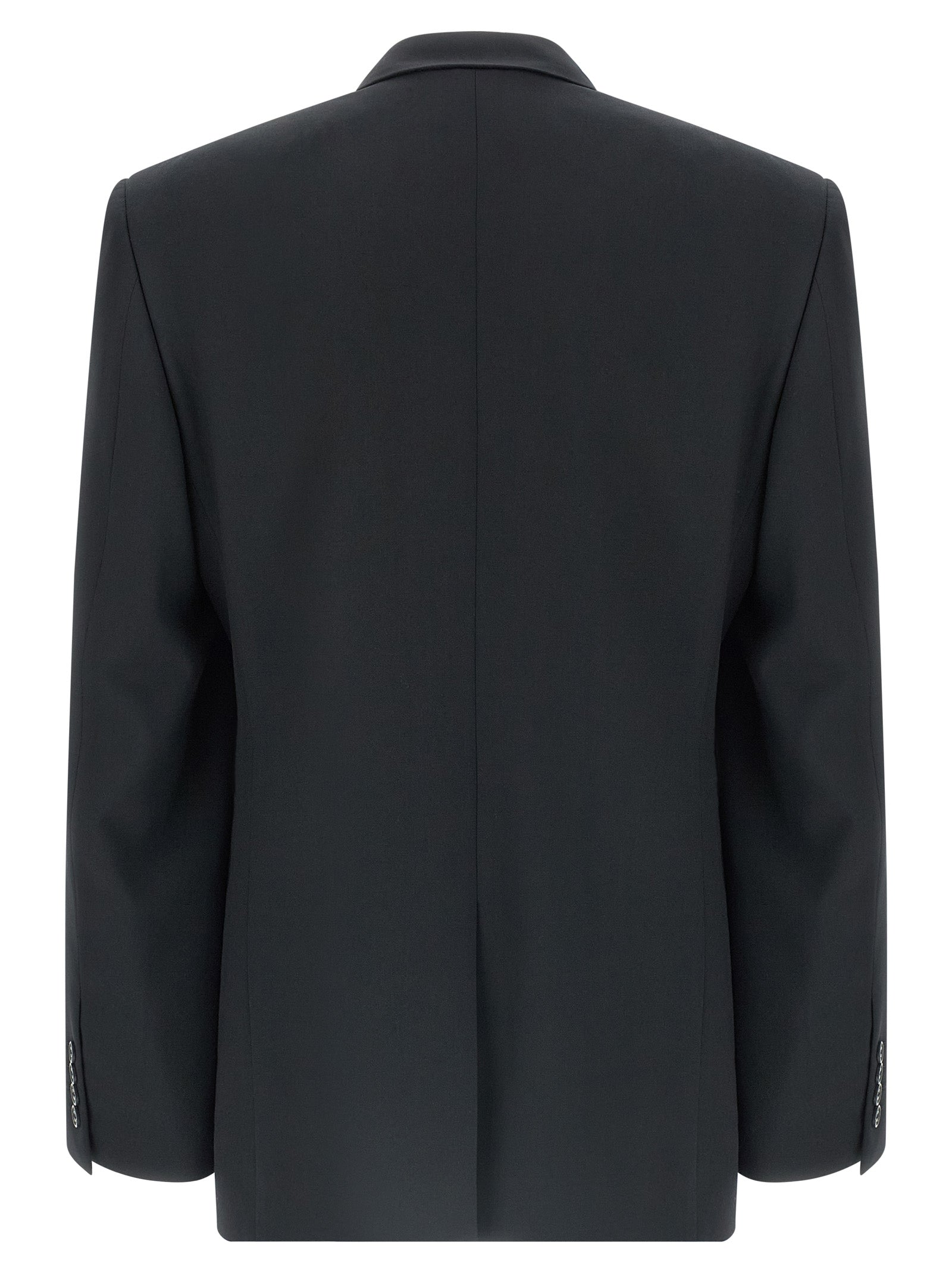 Balenciaga Black Wool Blazer - Artisanal Tailored Luxury