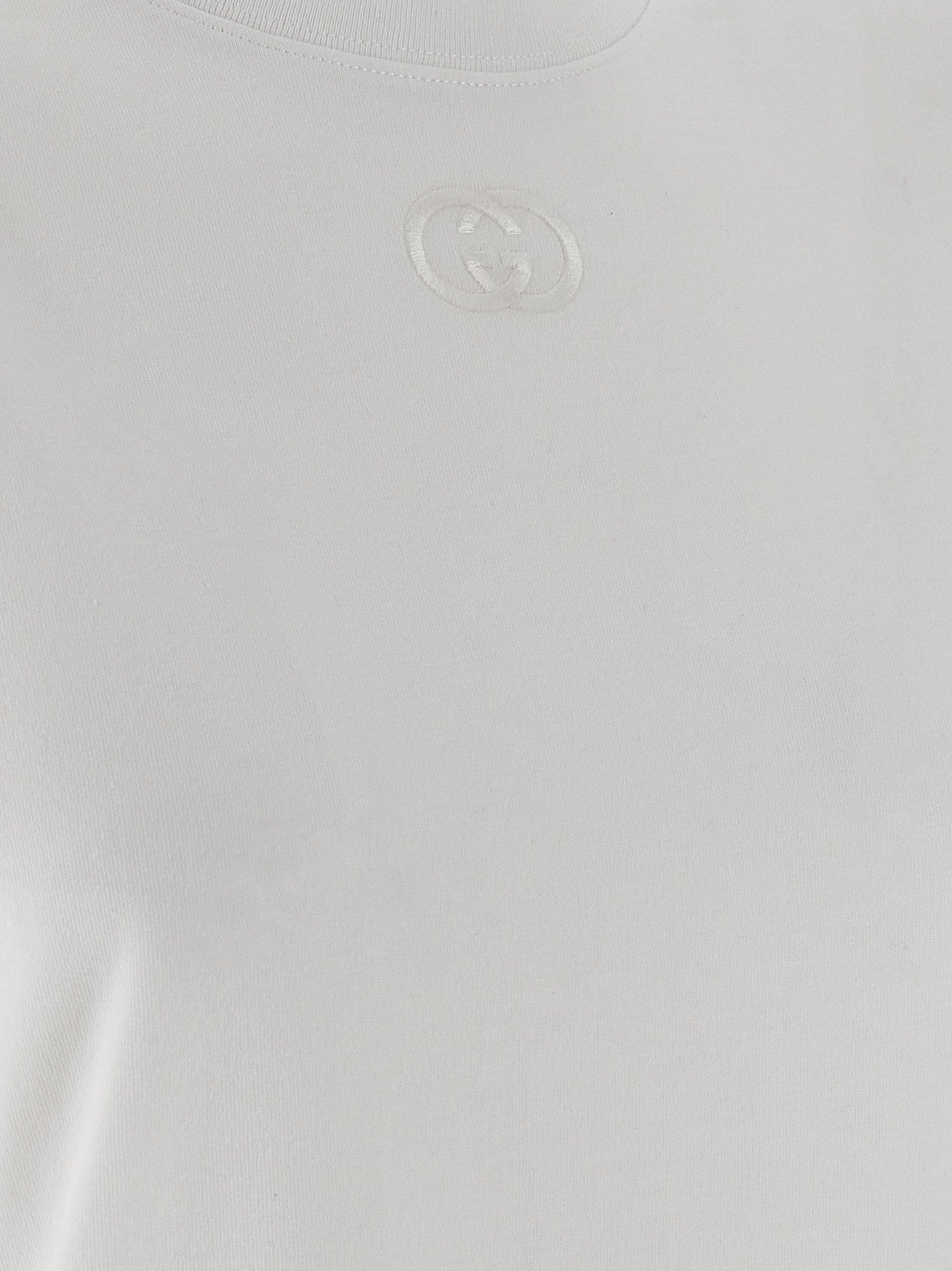 Gucci White Cotton T-Shirt - Artisanal Luxury Fashion