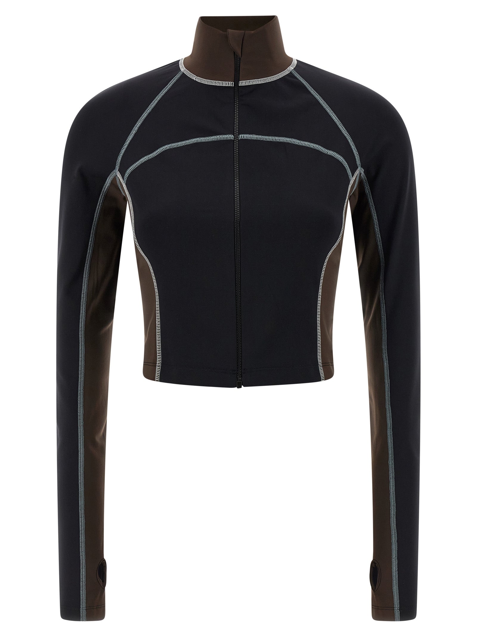 Discover the Fendi Black Polyamide Top, a blend of luxury and sophistication crafted in Italy, designed to elevate your wardrobe with timeless elegance.