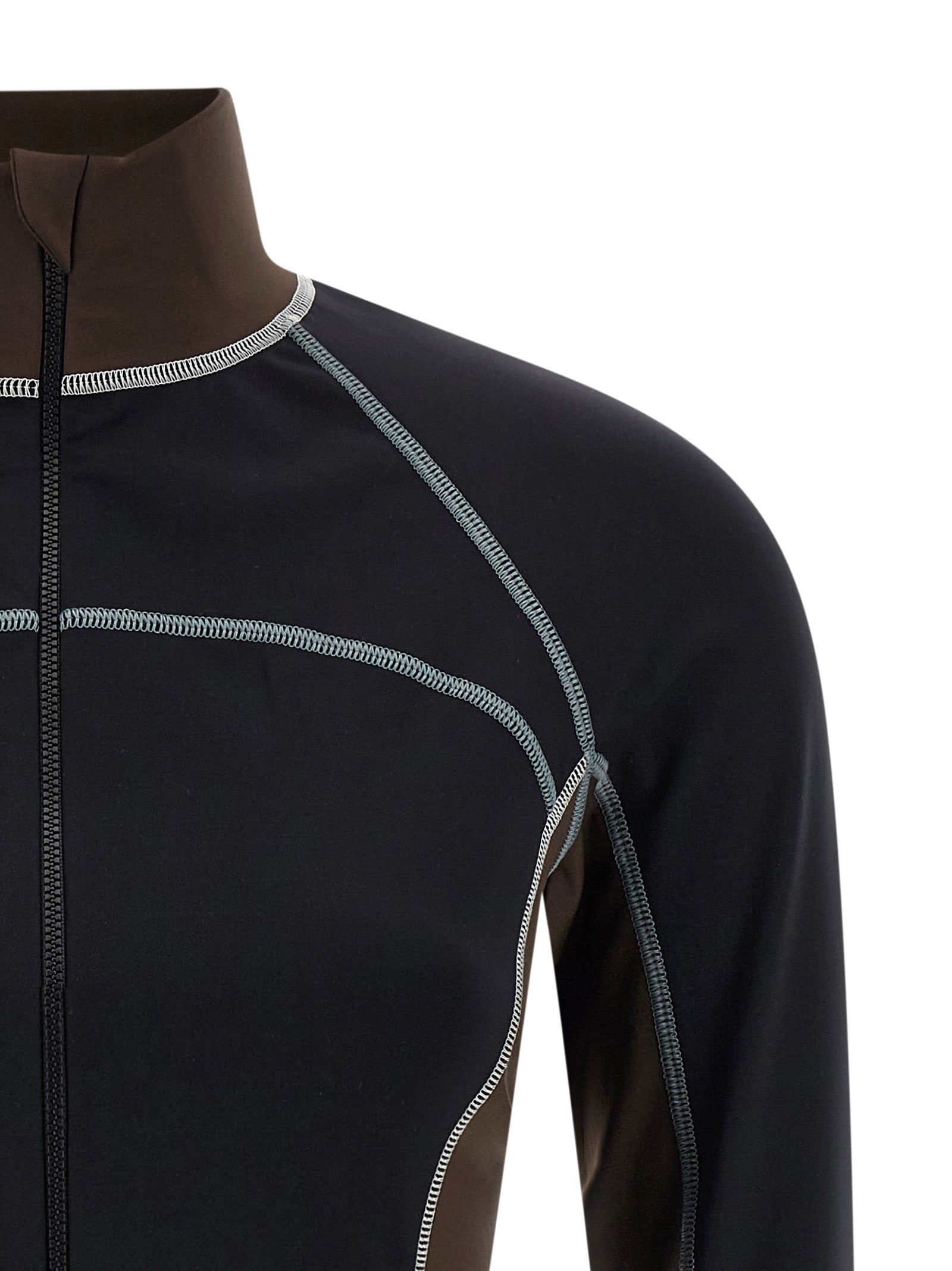 Indulge in the Fendi Black Polyamide Top, a blend of luxury and sophistication, crafted in Italy with exquisite detail for the discerning fashion connoisseur.