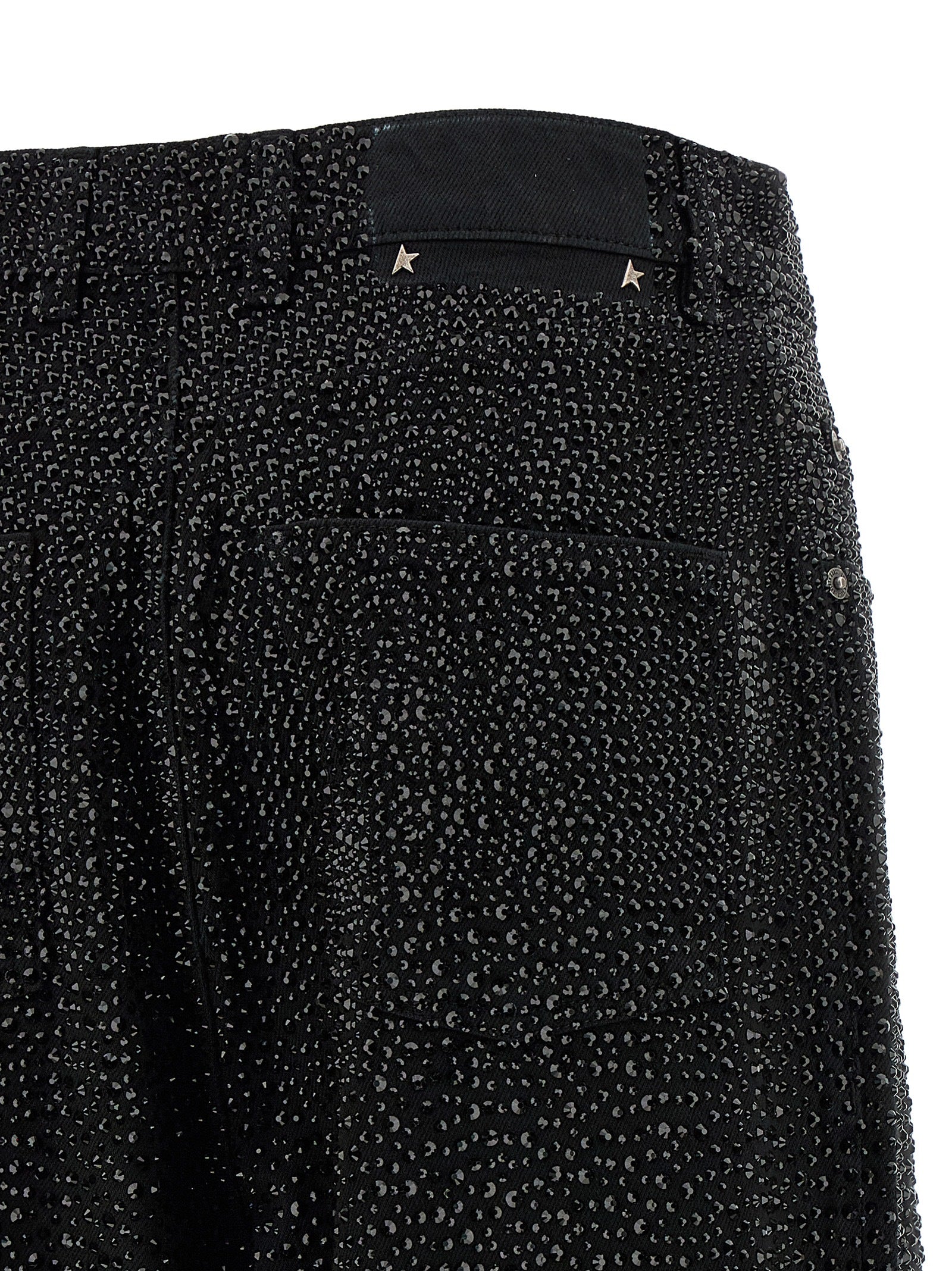 Golden Goose Black Cotton Jeans Denim - Artisanal Luxury Elegance