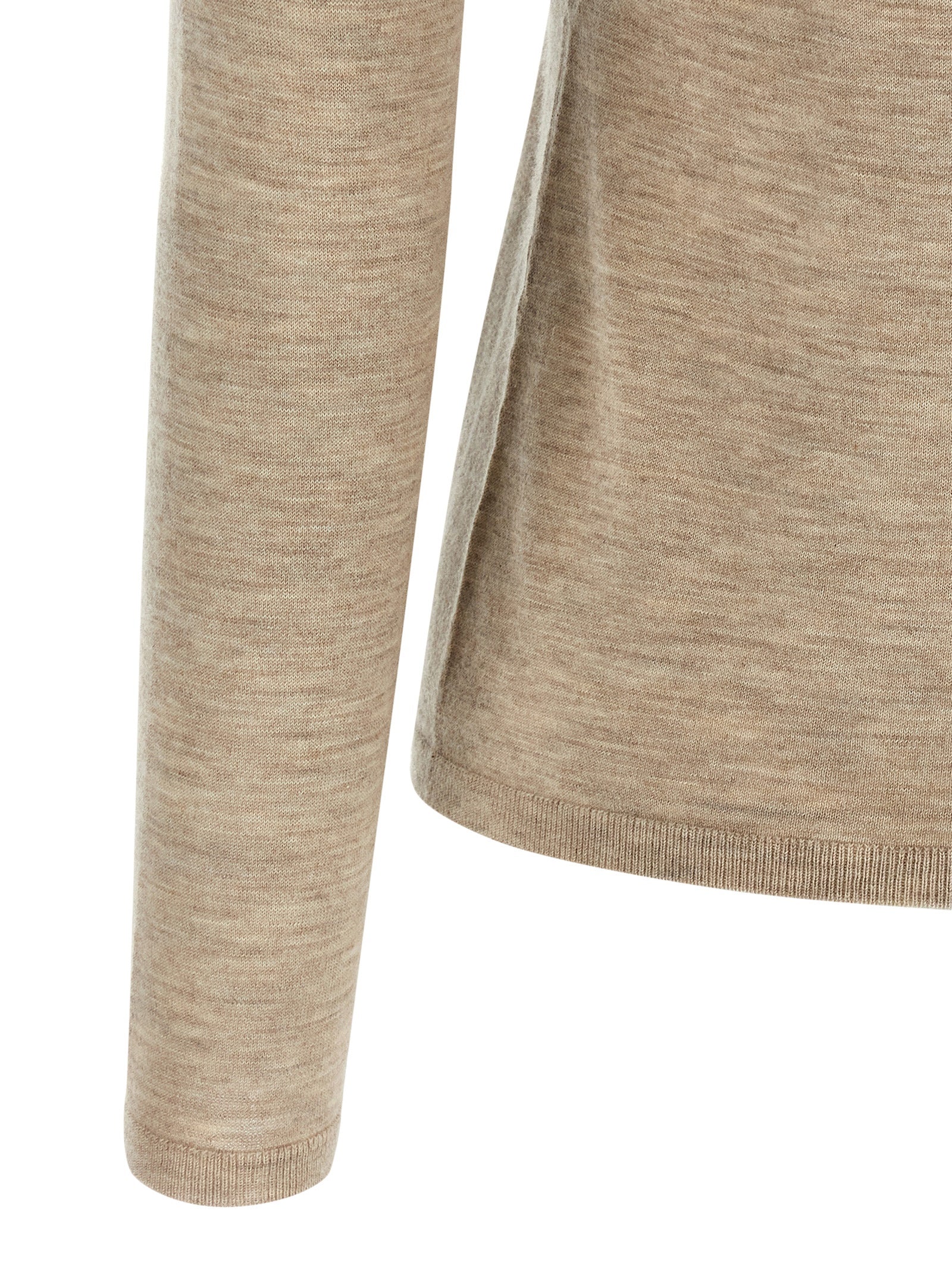 Indulge in the Max Mara Beige Cashmere Cardigan, a seamless blend of artisanal craftsmanship and luxurious softness, perfect for elevating your sophisticated style.