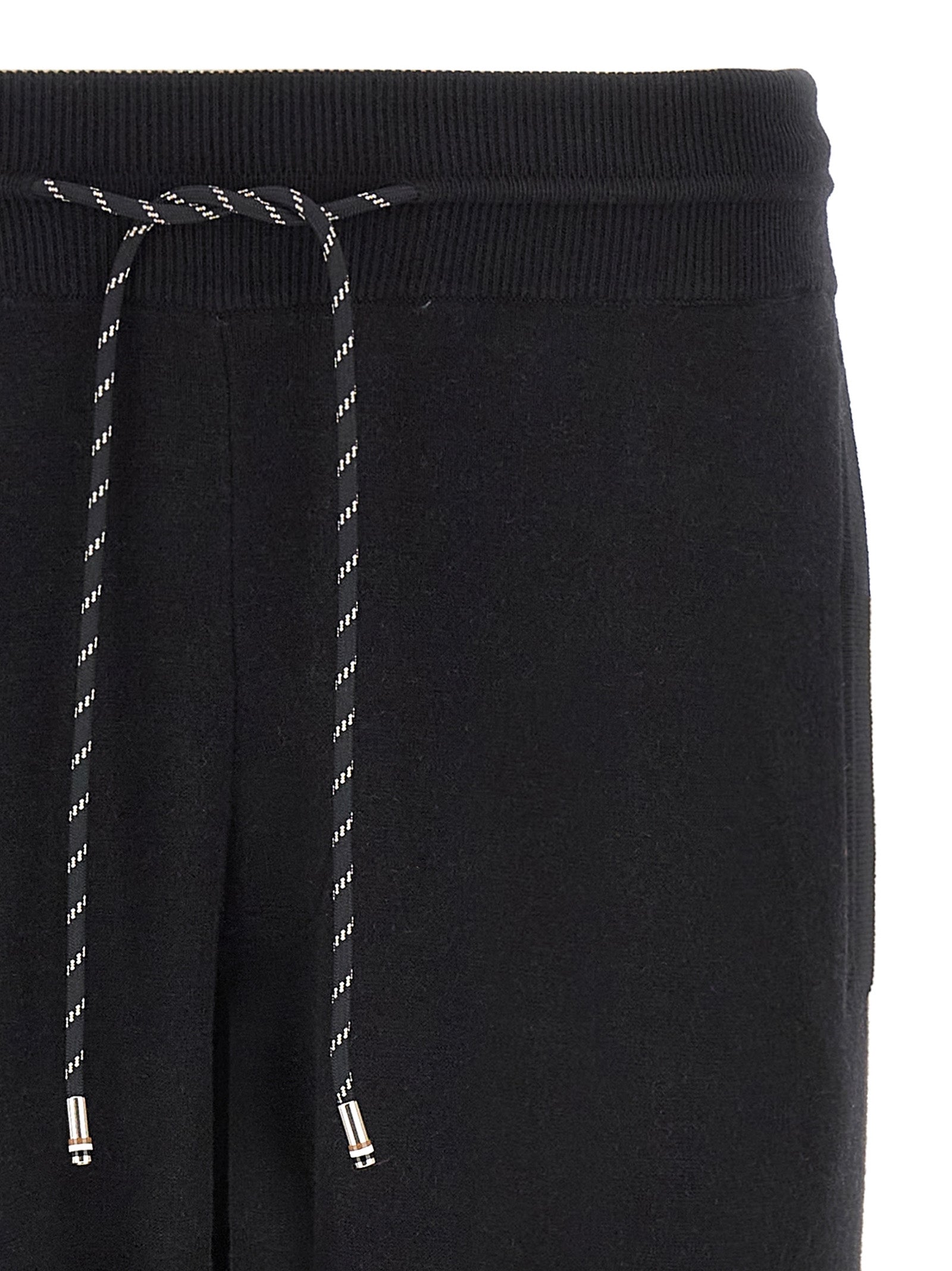 Hugo Boss Black Cotton Joggers - Designer Luxe Comfort