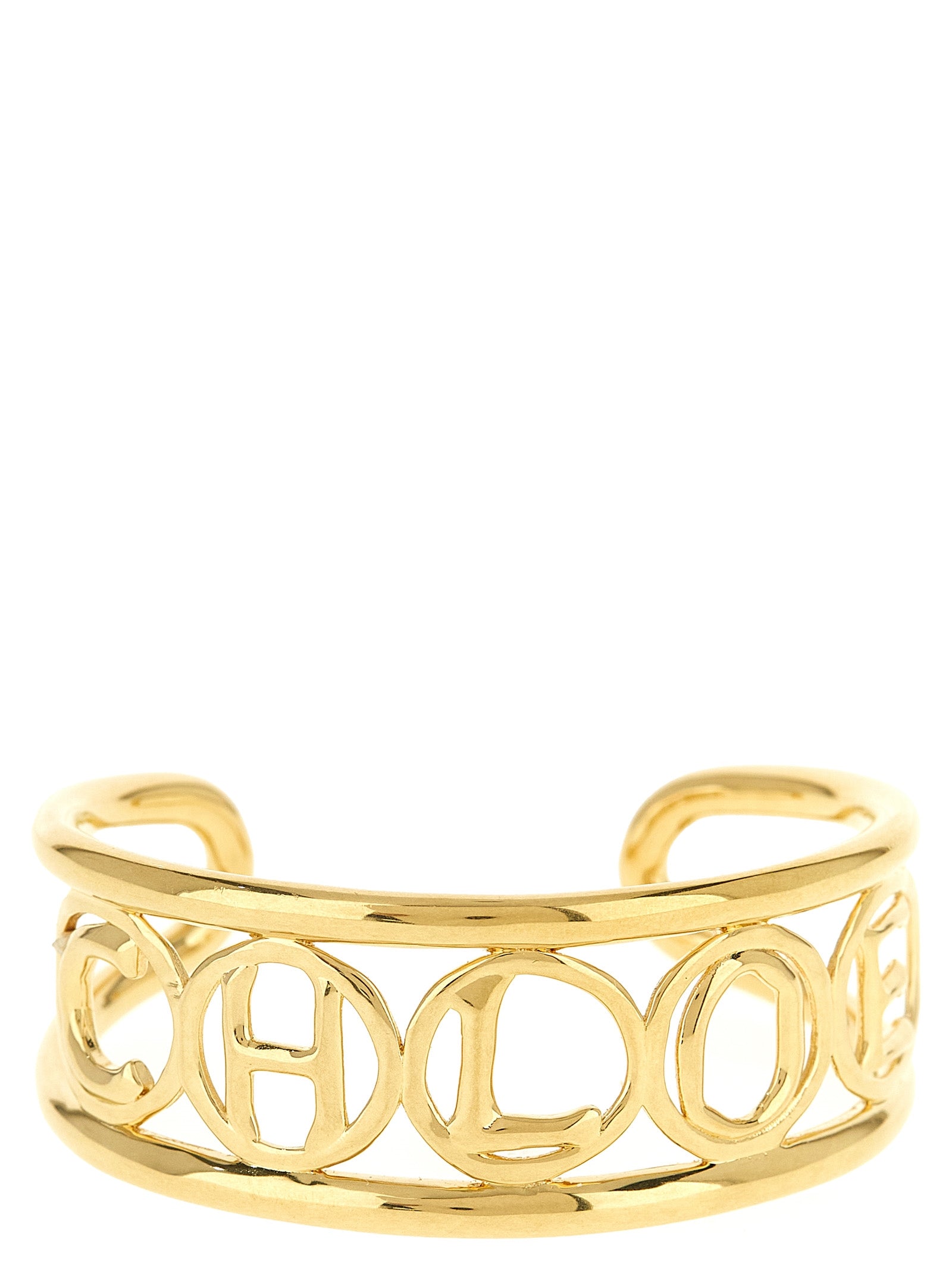 Chloé Gold Brass Bracelet - Artisanal Luxury Accessory