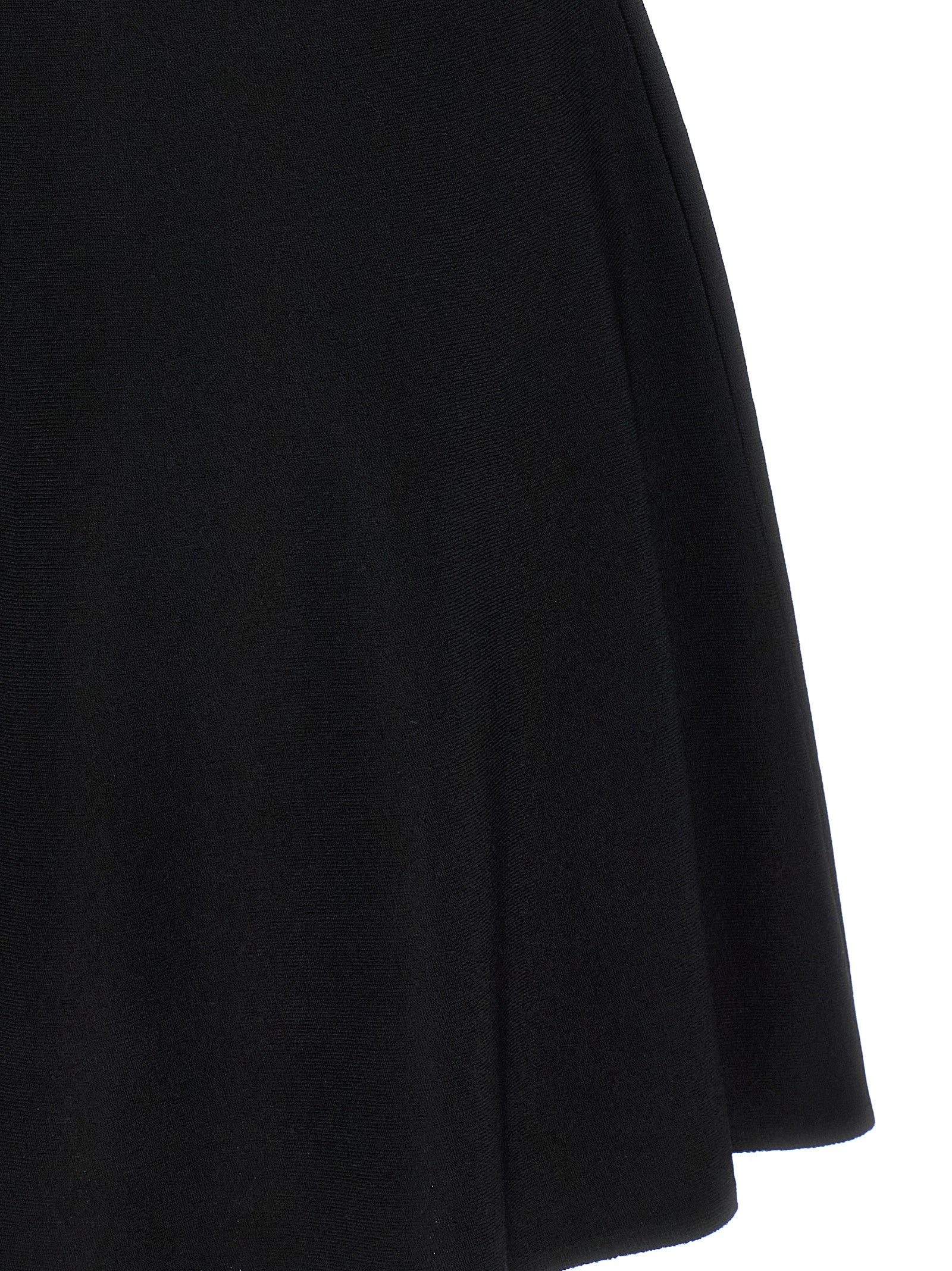 Discover the Valentino Garavani Black Viscose Short Dress, a couture masterpiece crafted in Italy, embodying elegance and allure for the discerning individual.