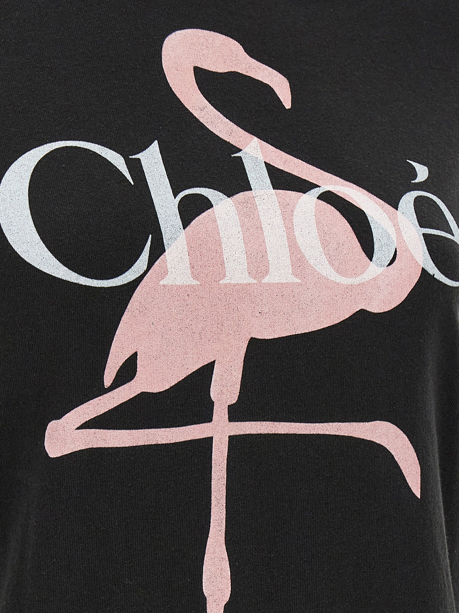 Chloé Black Cotton T-Shirt - Designer Casual Couture Essential