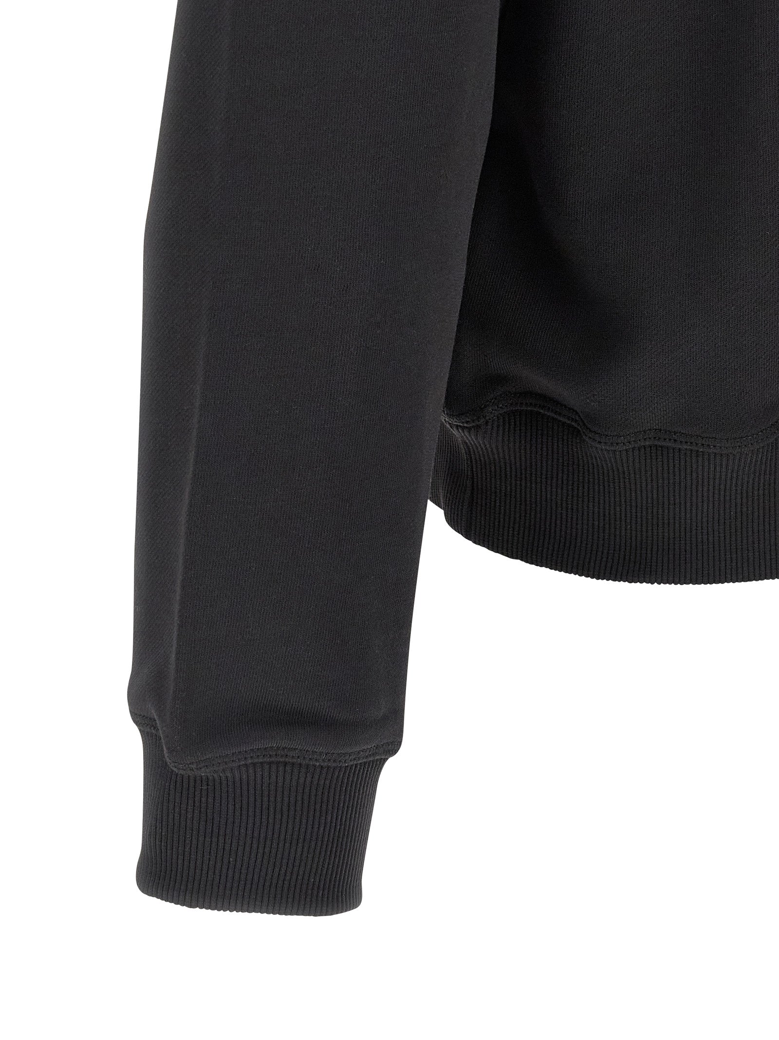 DIESEL Black Cotton Hoodie | Designer Luxury Essential