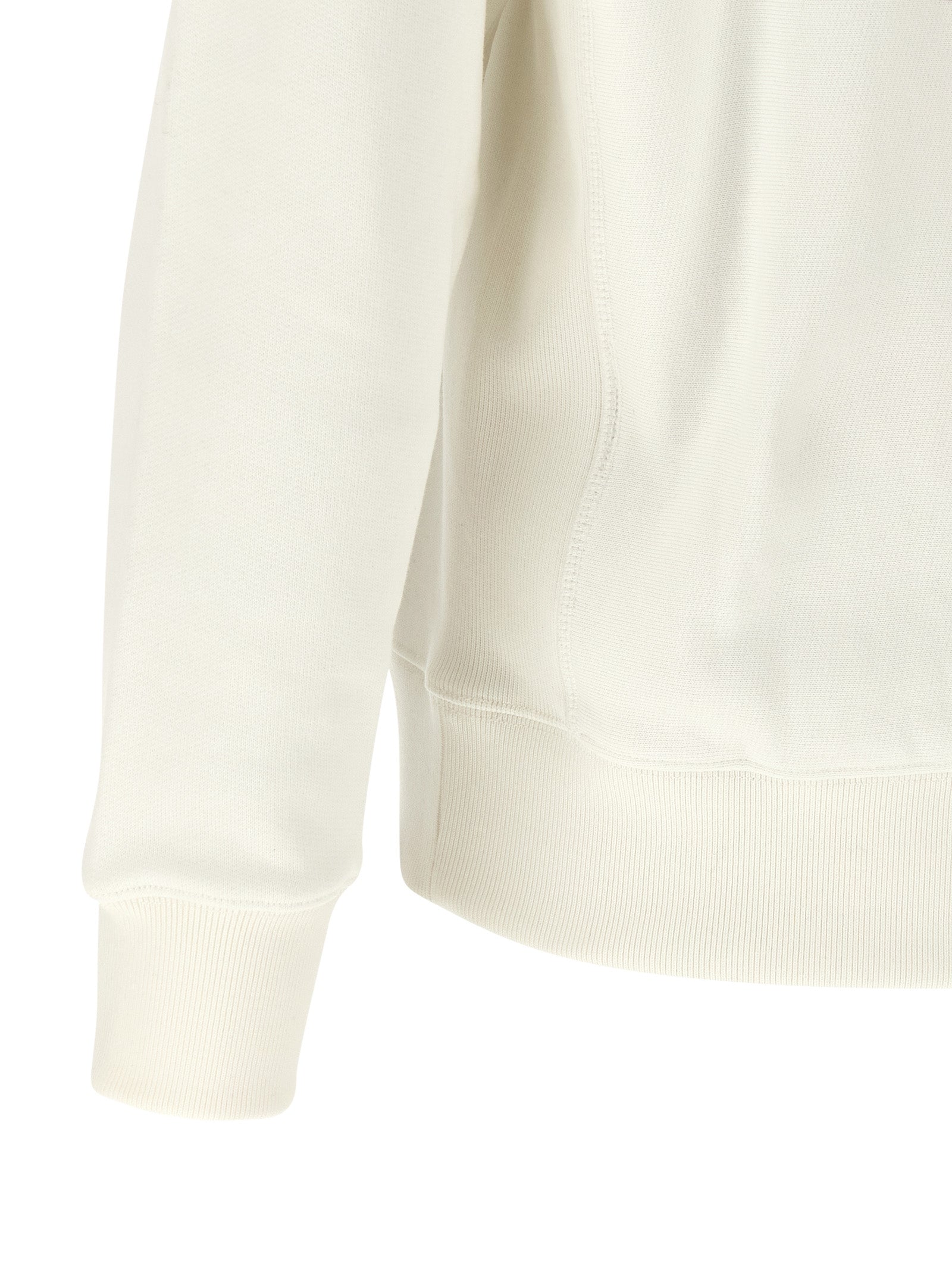 Elevate your wardrobe with the Kenzo White Cotton Sweatshirt, a luxurious blend of artistry and comfort, perfect for those who embrace individuality and sophistication.