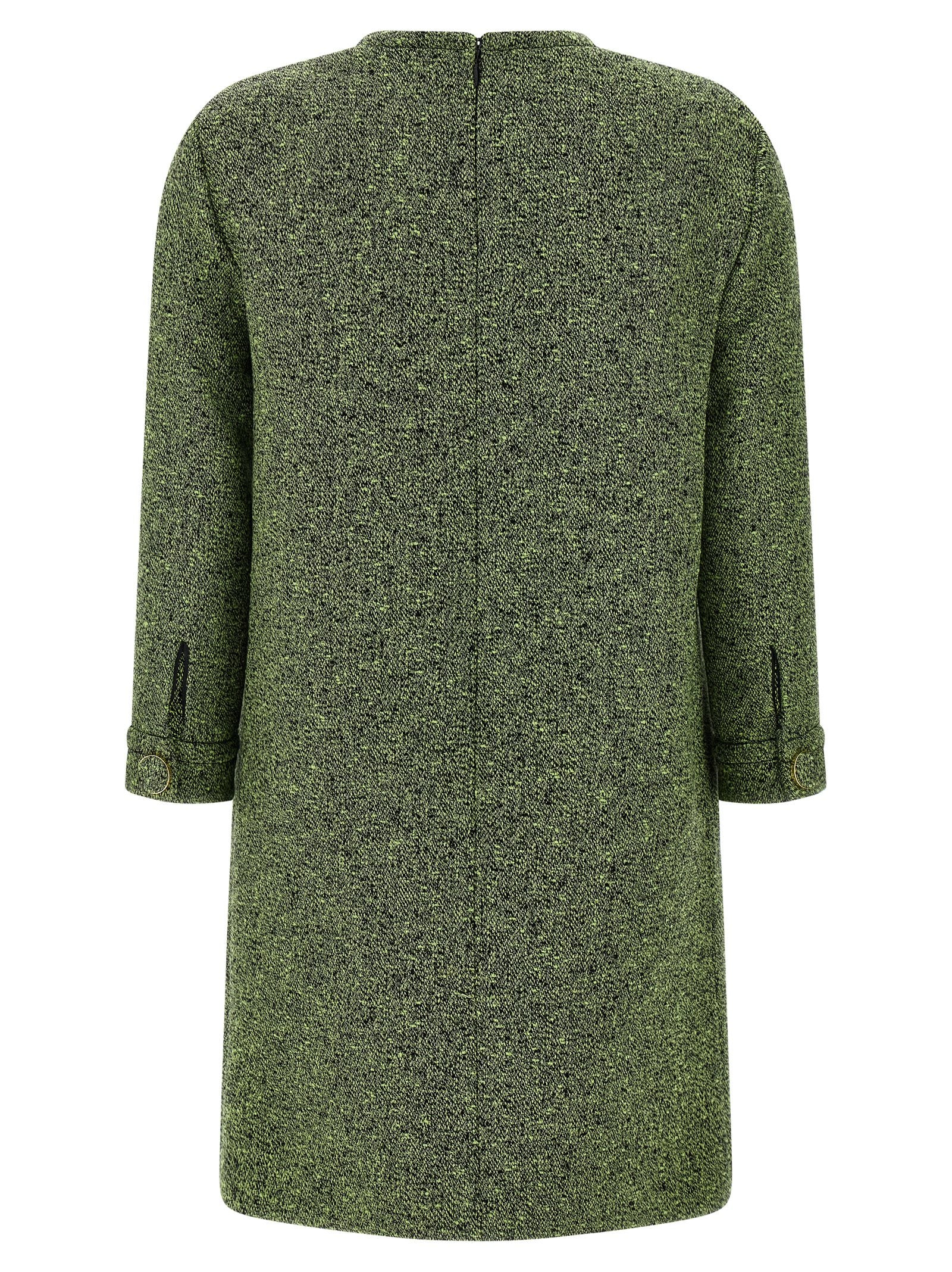 Gucci Bicolor Cotton Short Dress - Artisanal Luxury Fashion