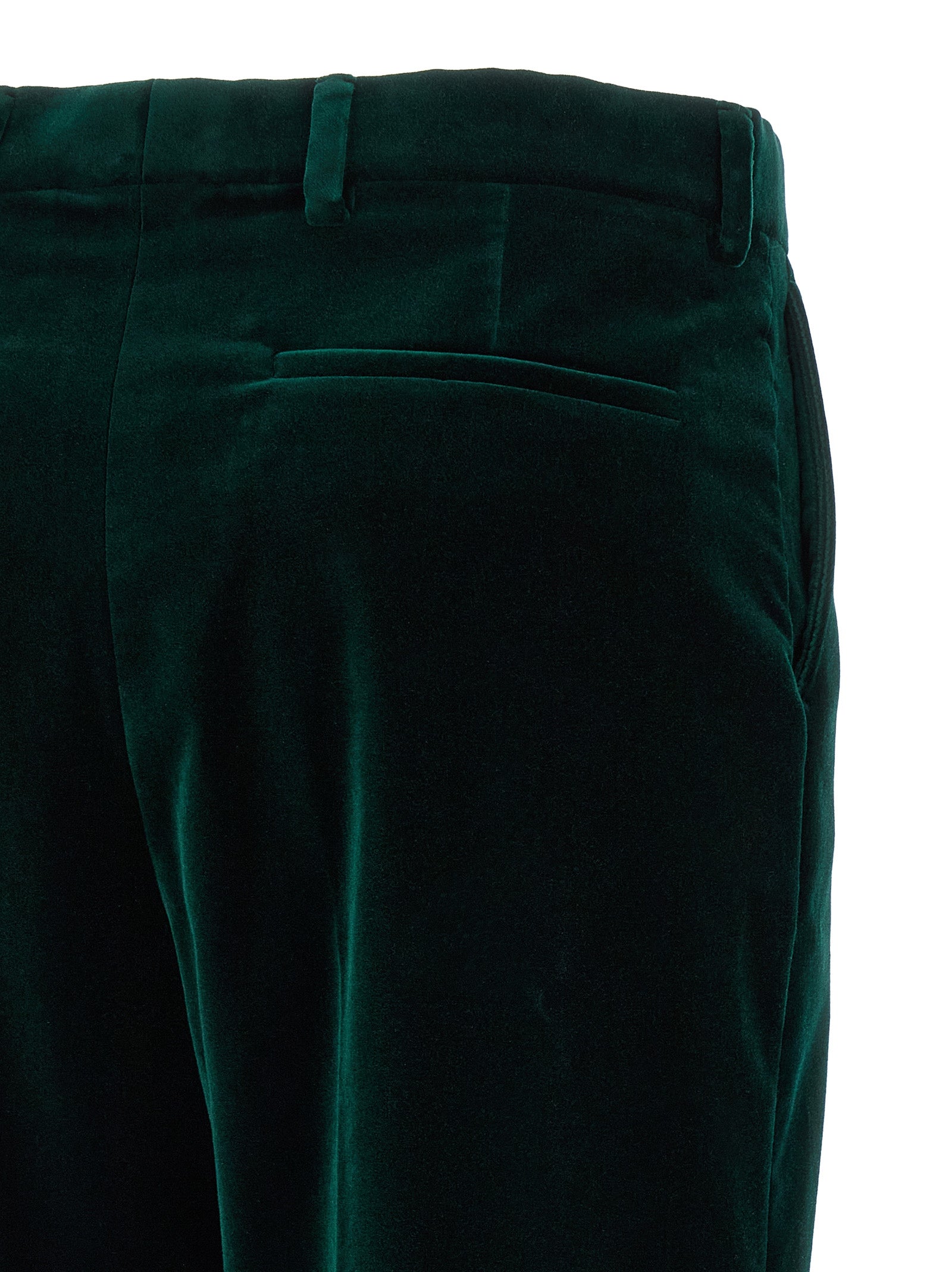 Gucci Bicolor Cotton Casual Pants - Artisanal Luxury Elegance