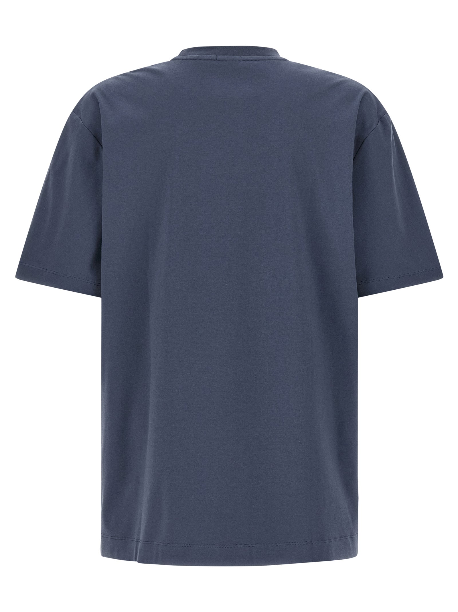 Hugo Boss Blue Cotton T-Shirt - Designer Casual Luxury Wear