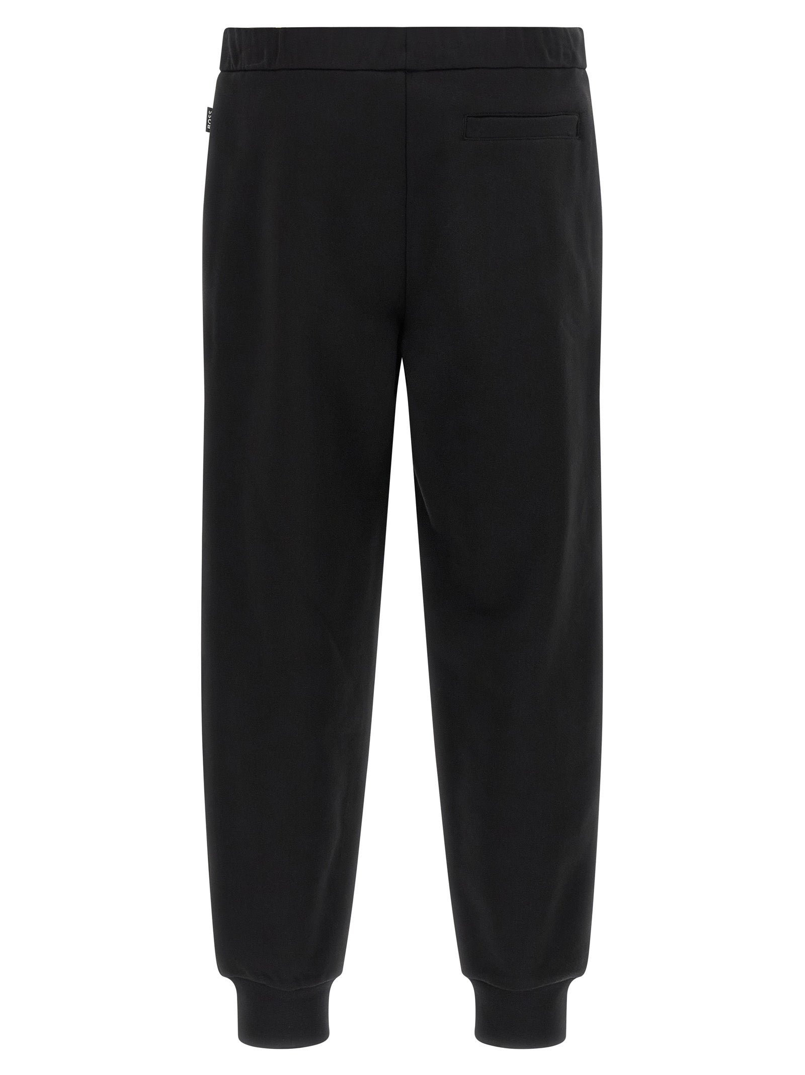 Hugo Boss Black Cotton Joggers - Artisanal Luxury Essentials