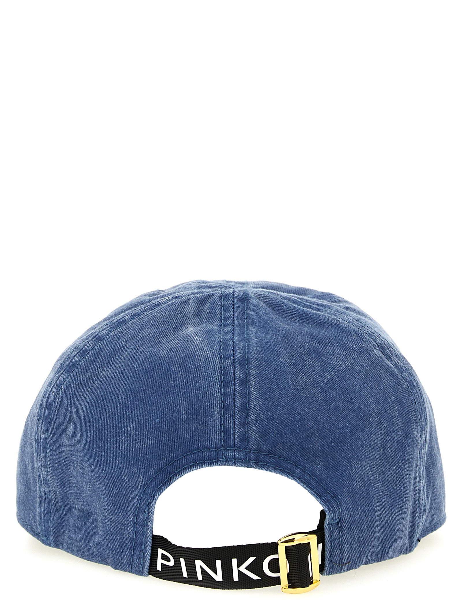 PINKO Blue Cotton Cap (Baseball Hat)