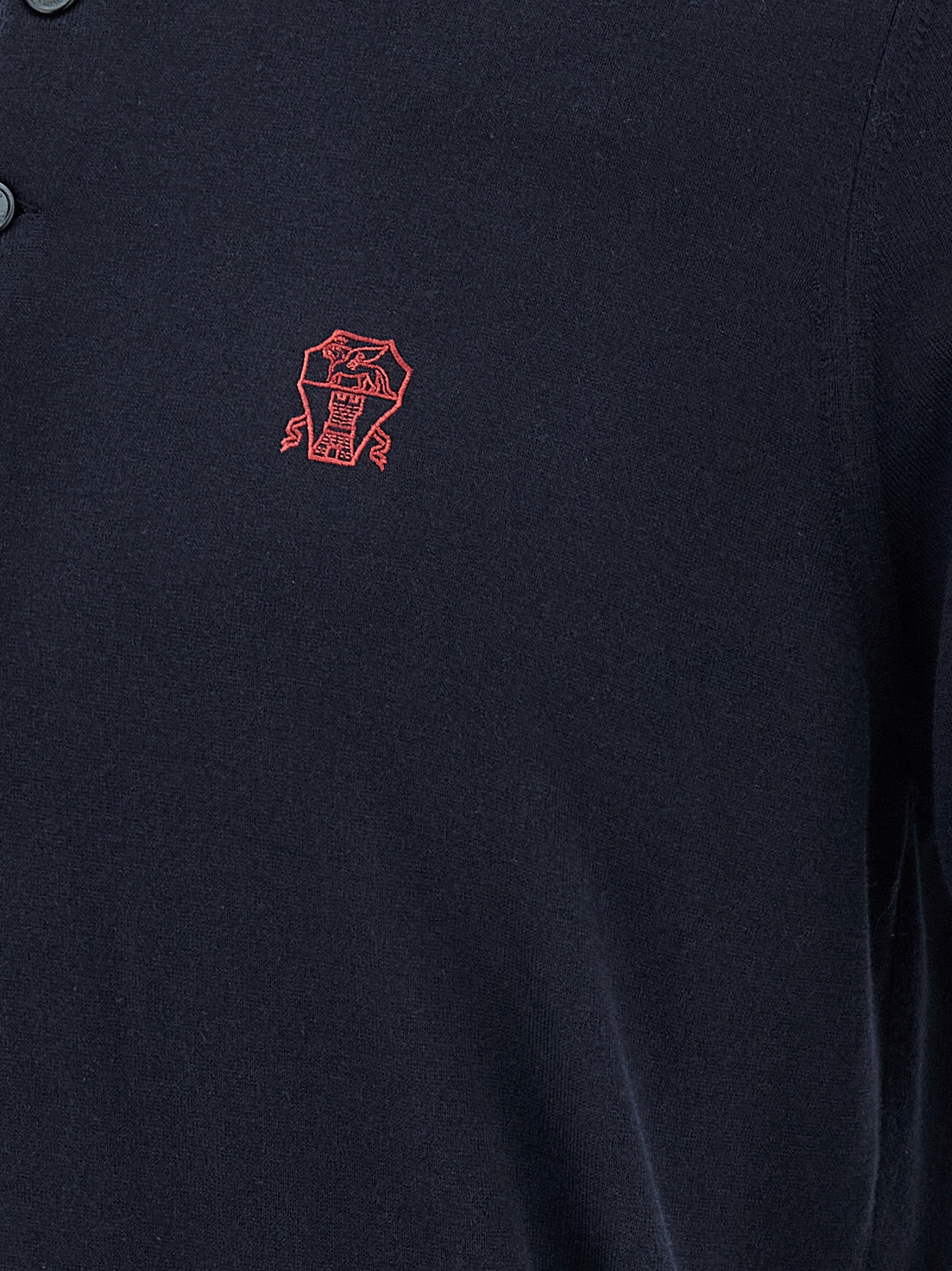 Brunello Cucinelli Blue Cotton Polo Shirt - Designer Elegance
