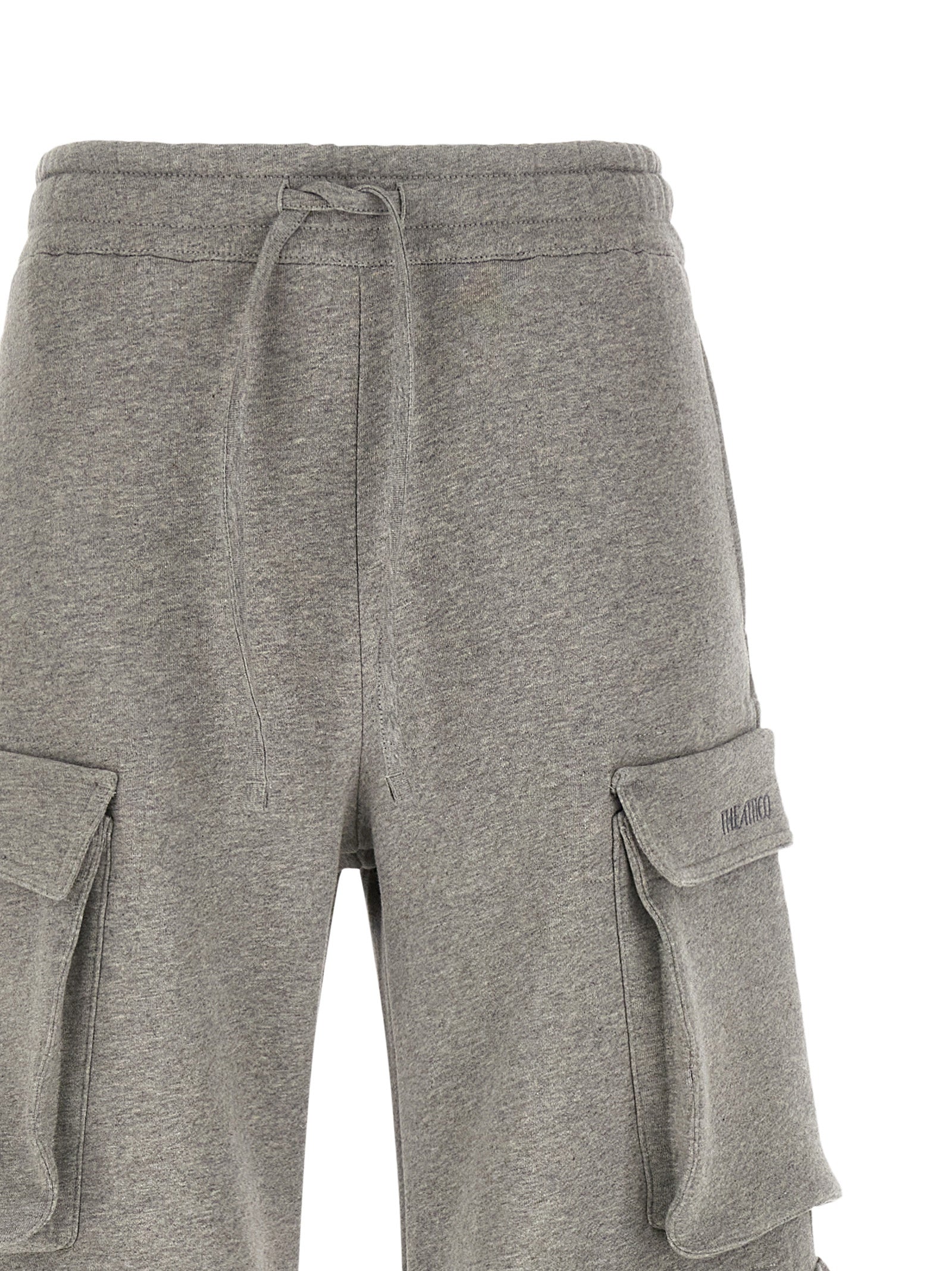 The Attico Gray Cotton Clothing
