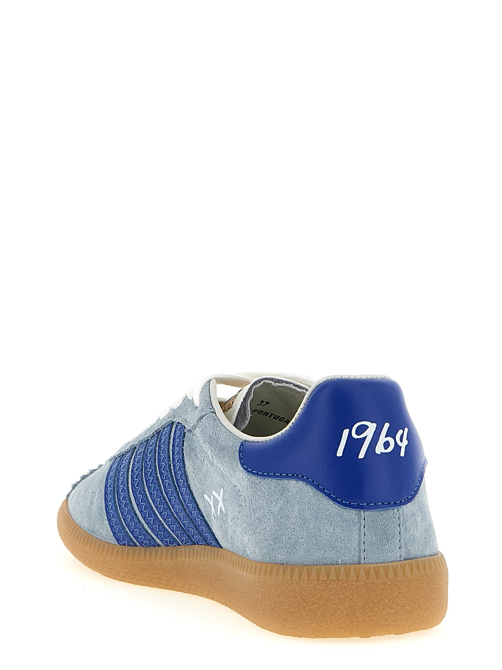 Dsquared² Blue Calfskin Low Top Sneakers - Designer Couture Elegance