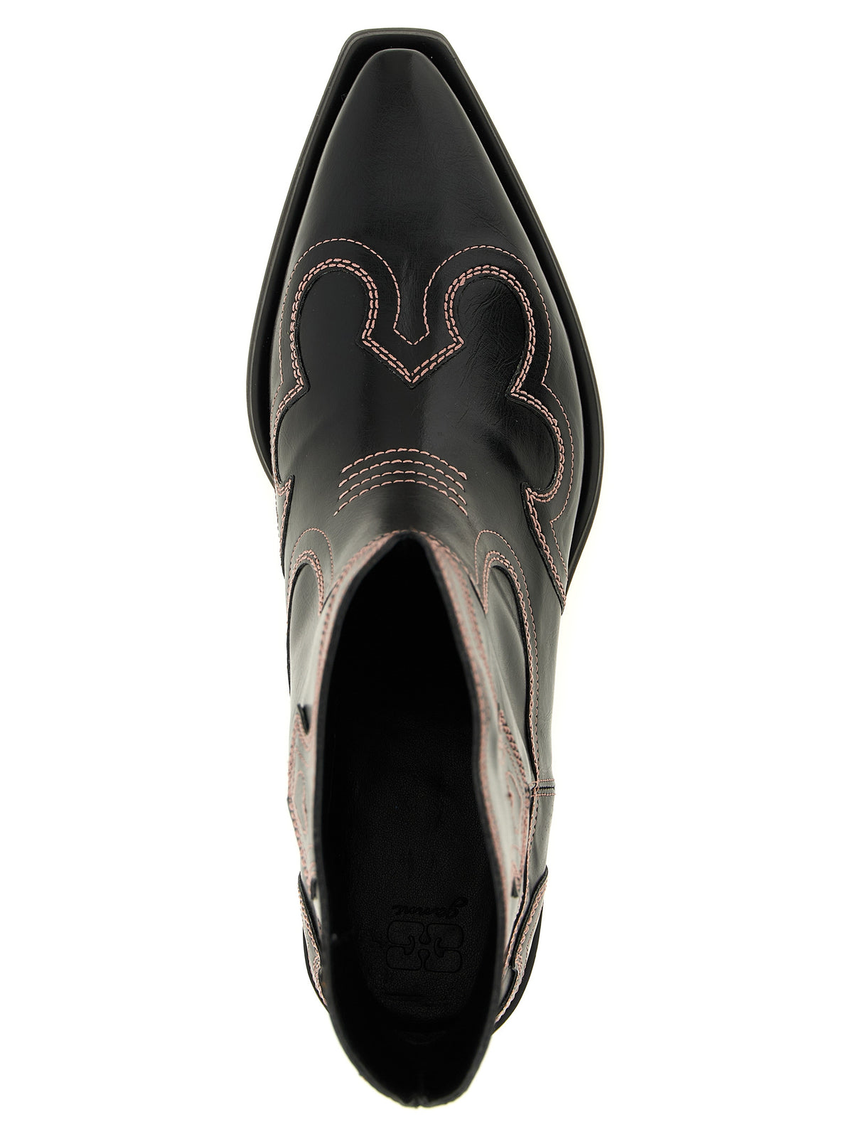 Ganni Black Chelsea Boots - Eco-Chic Luxury Footwear