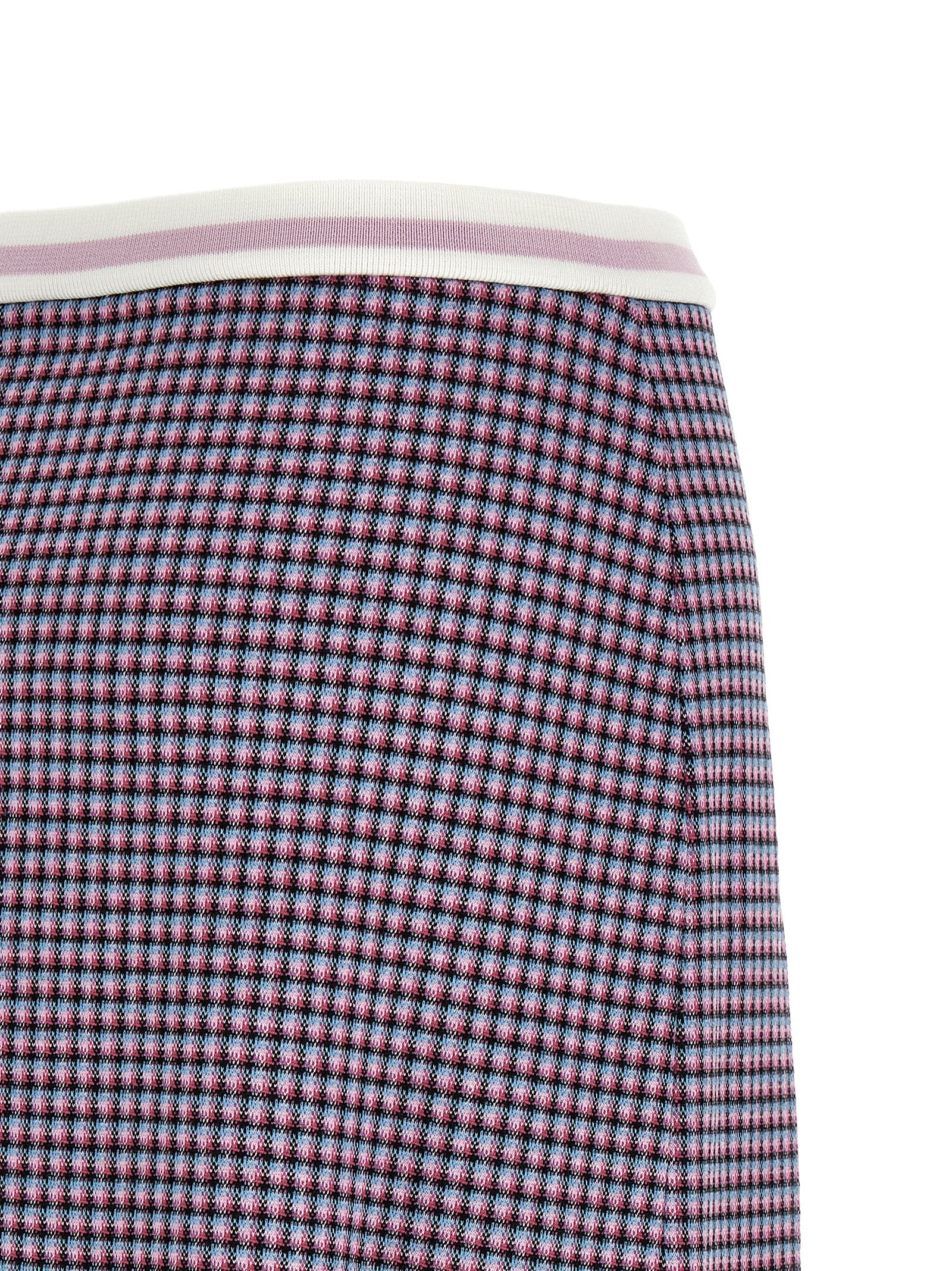 Elevate your style with the Marni Purple Viscose Long Skirt, a masterpiece of luxurious craftsmanship that embodies timeless elegance and sophisticated allure.