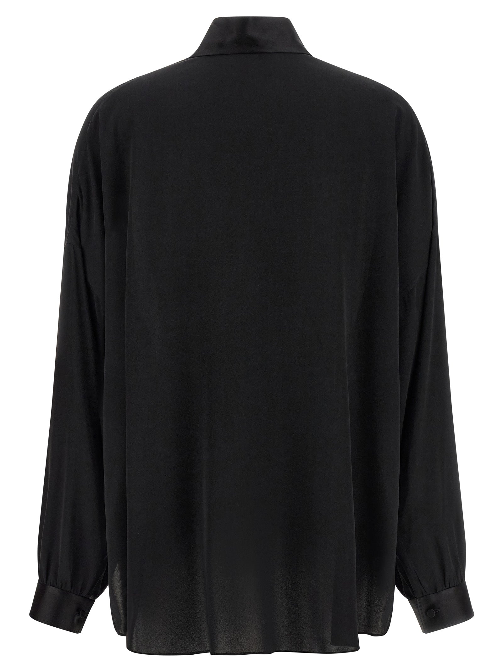 Tom Ford Black Silk Blouse