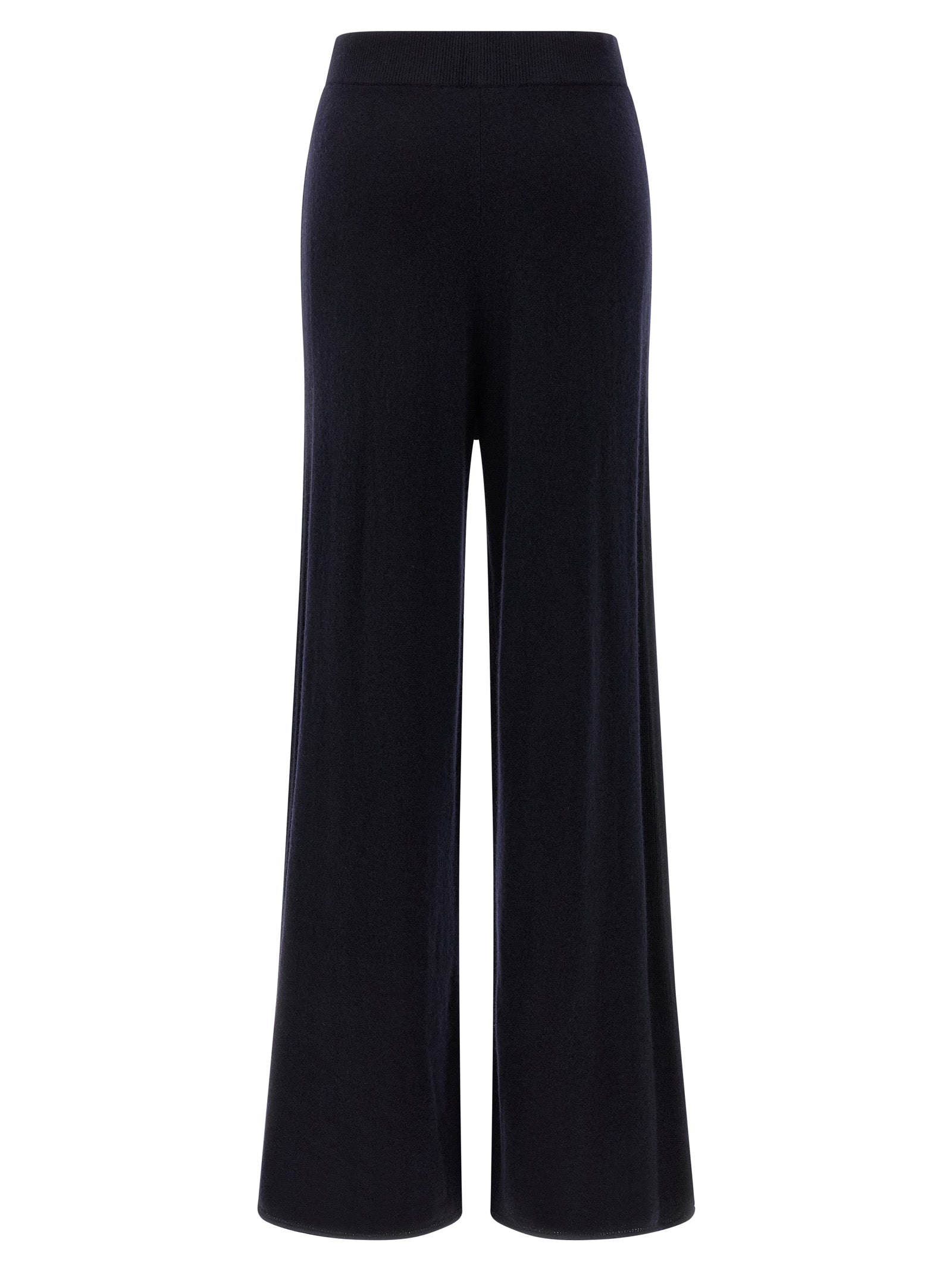 Experience the exquisite allure of Max Mara's Blue Cashmere Casual Pants, where artisanal craftsmanship meets timeless elegance for the discerning fashion lover.