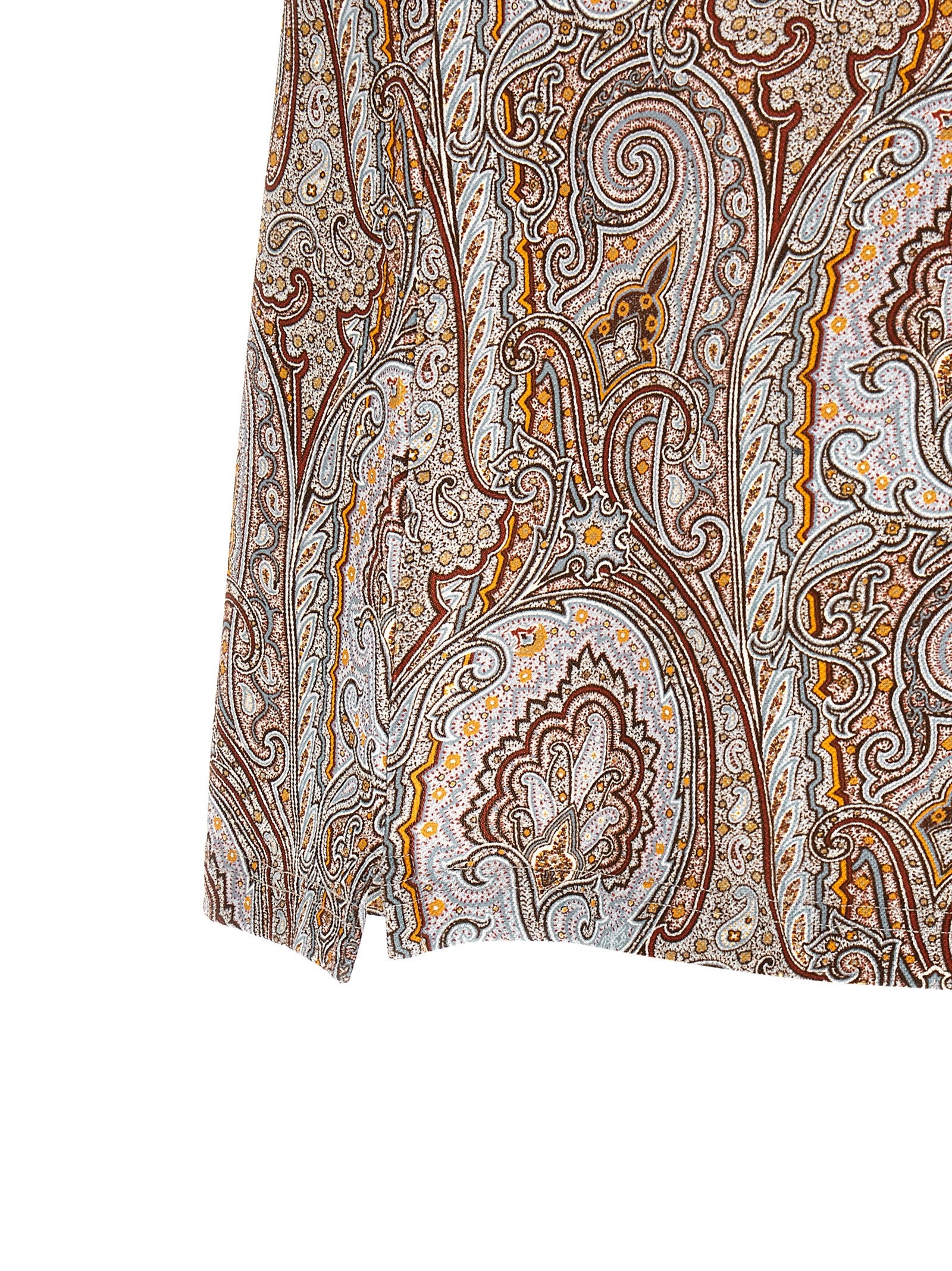 Elevate your wardrobe with the Etro Multicolor Cotton Polo Shirt, a luxurious blend of vibrant design and exquisite craftsmanship, perfect for discerning individuals.
