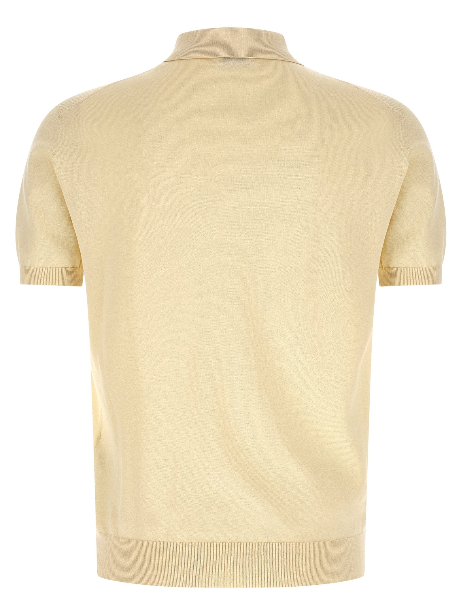 Elevate your style with the Etro Beige Cotton Polo Shirt, a luxurious blend of comfort and sophistication, perfect for any discerning wardrobe.