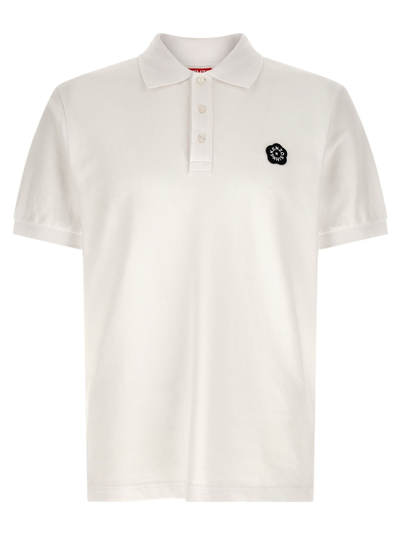 Discover the Kenzo White Cotton Polo Shirt, a masterpiece of artisanal luxury crafted from premium cotton, embodying sophistication and timeless elegance for the discerning individual.