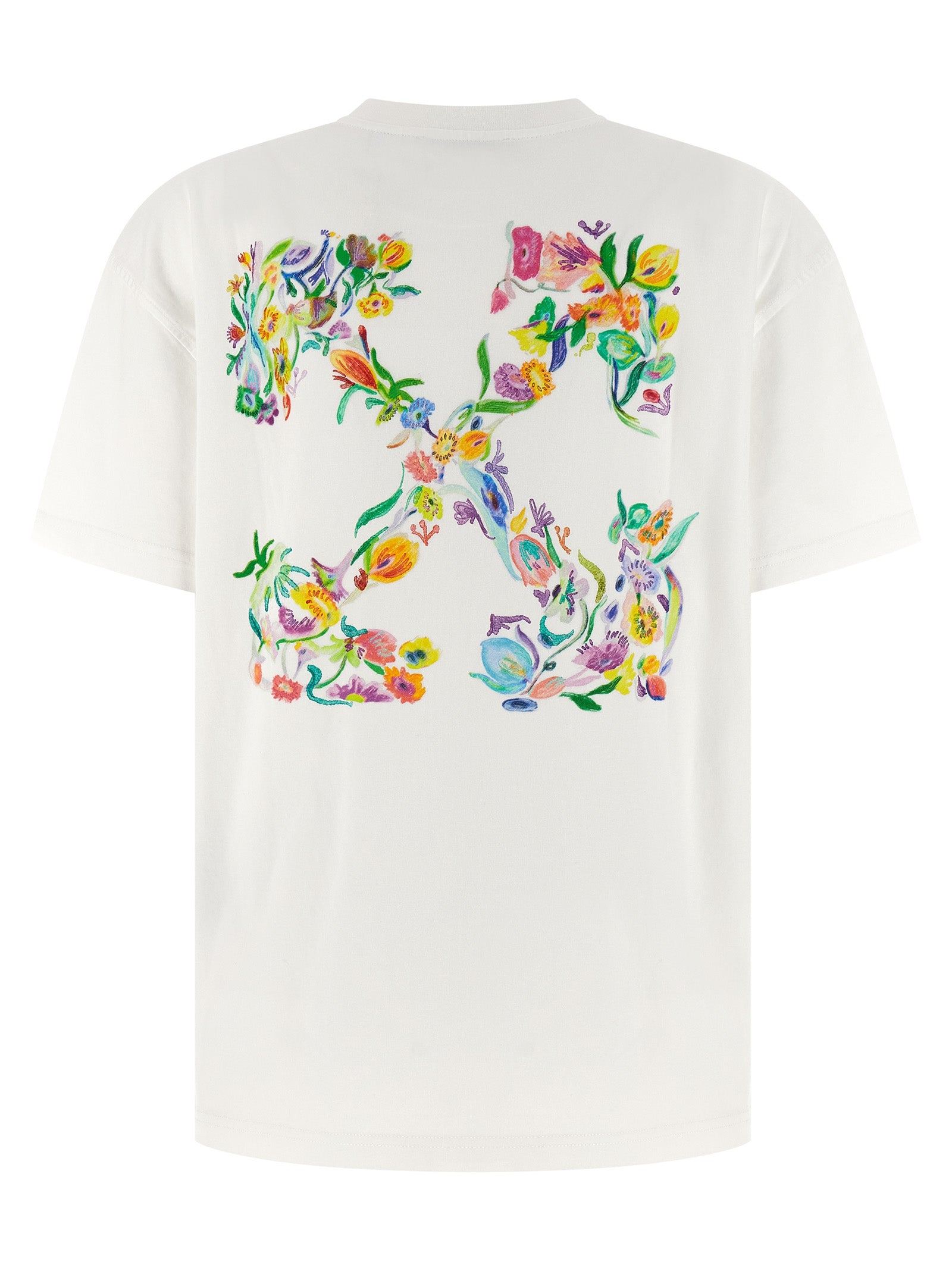 Off-White White Cotton T-Shirt – Designer Luxury Essential