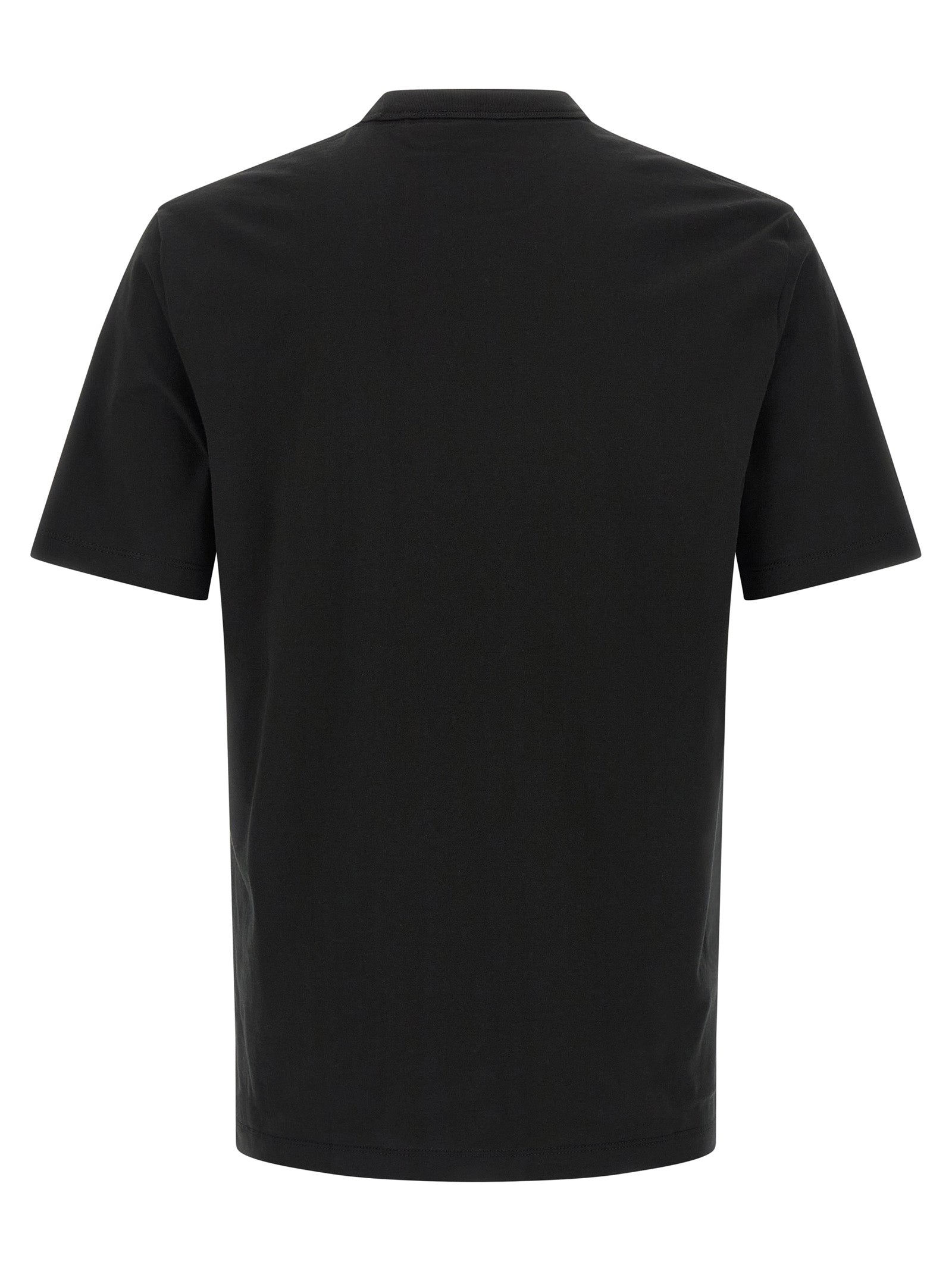 Hugo Boss Black Cotton T-Shirt - Designer Minimalist Luxury