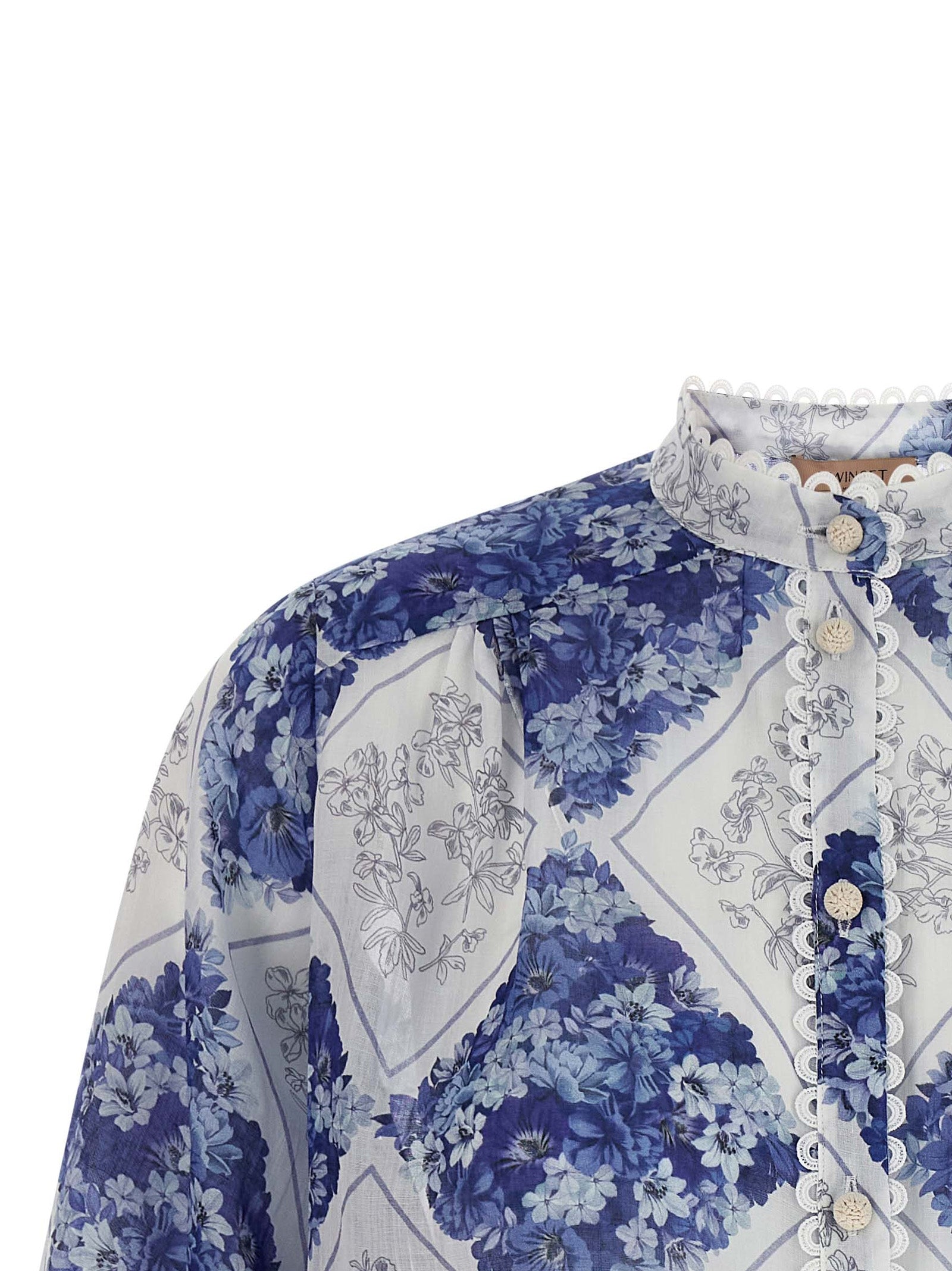 Twinset Multicolor Stingray Leather / Ray Skin Blouse